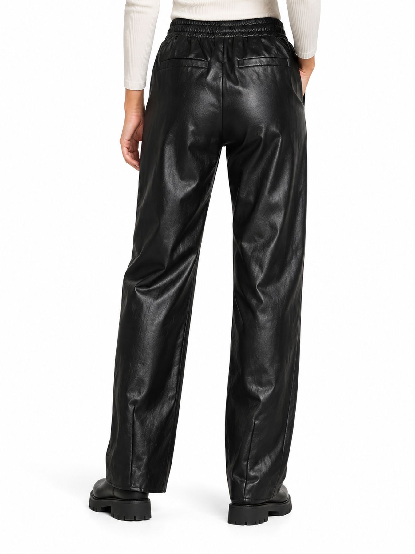 Lofty Manner Pant Kove - Barrel Vegan Leather 600 black 2900171574042