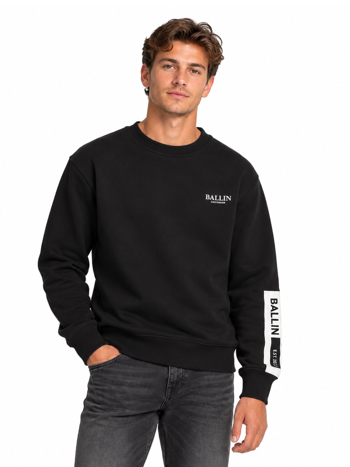 Ballin 2698 Crewneck Zwart 00121240-Z1