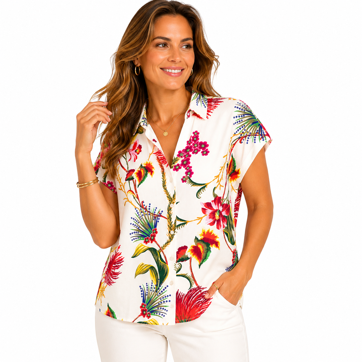 &Co Woman VALETTA FLOWER 64085 lc-claret multi 2900167380077