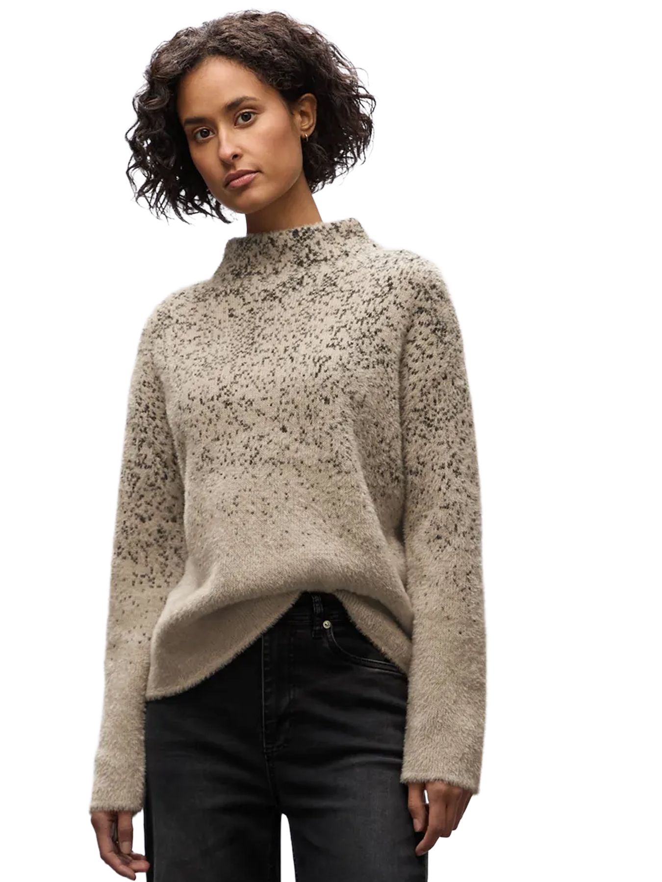 Street-One A303560 featheryarn jacquard sanded beige 2900157736020