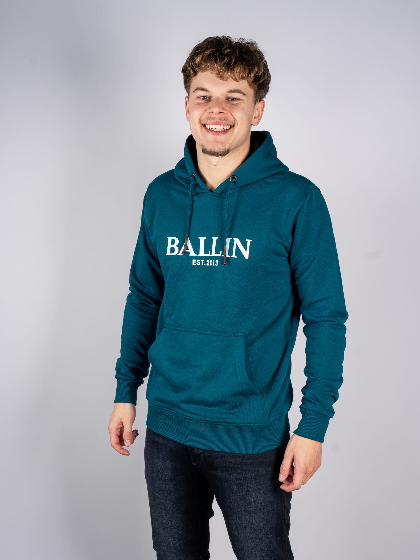 Ballin 2369 Basic hoodie petrol 00106126-B6