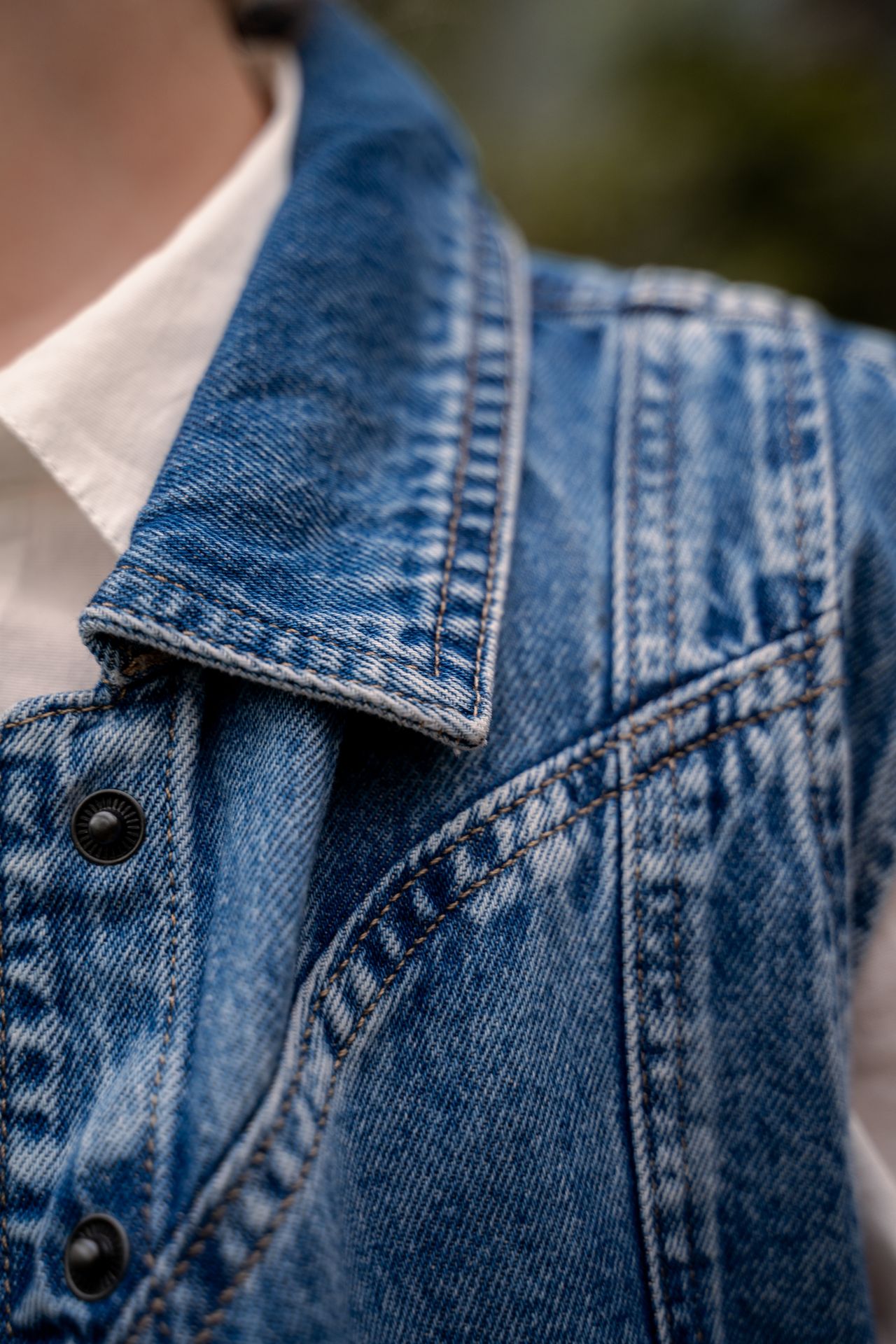 Kids Only KOGKENNEDY SL DNM WAISTCOAT BJ Medium Blue Denim 2900145096075