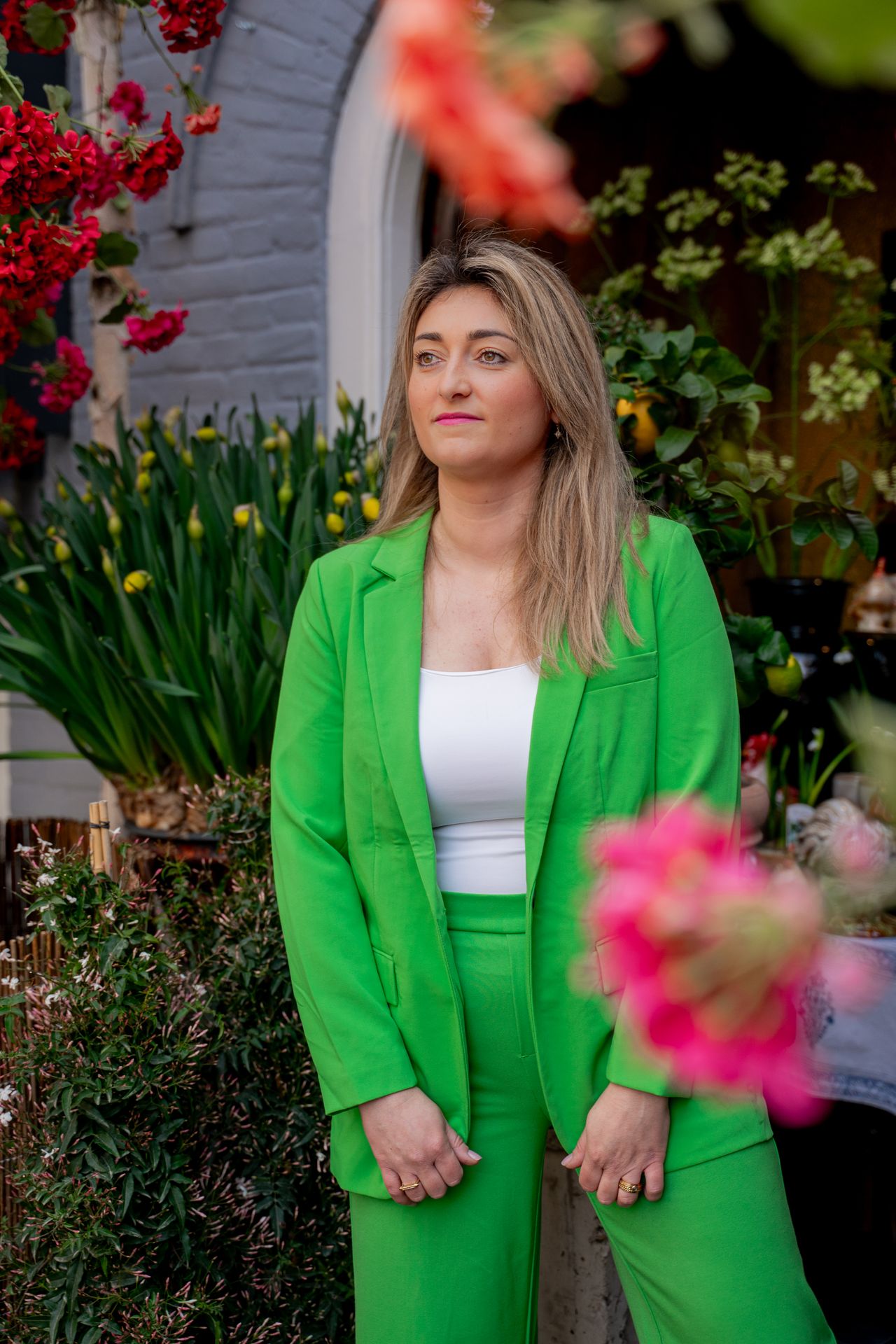 Object OBJSIGRID L/S BLAZER NOOS Vibrant Green/COL 2900145043031