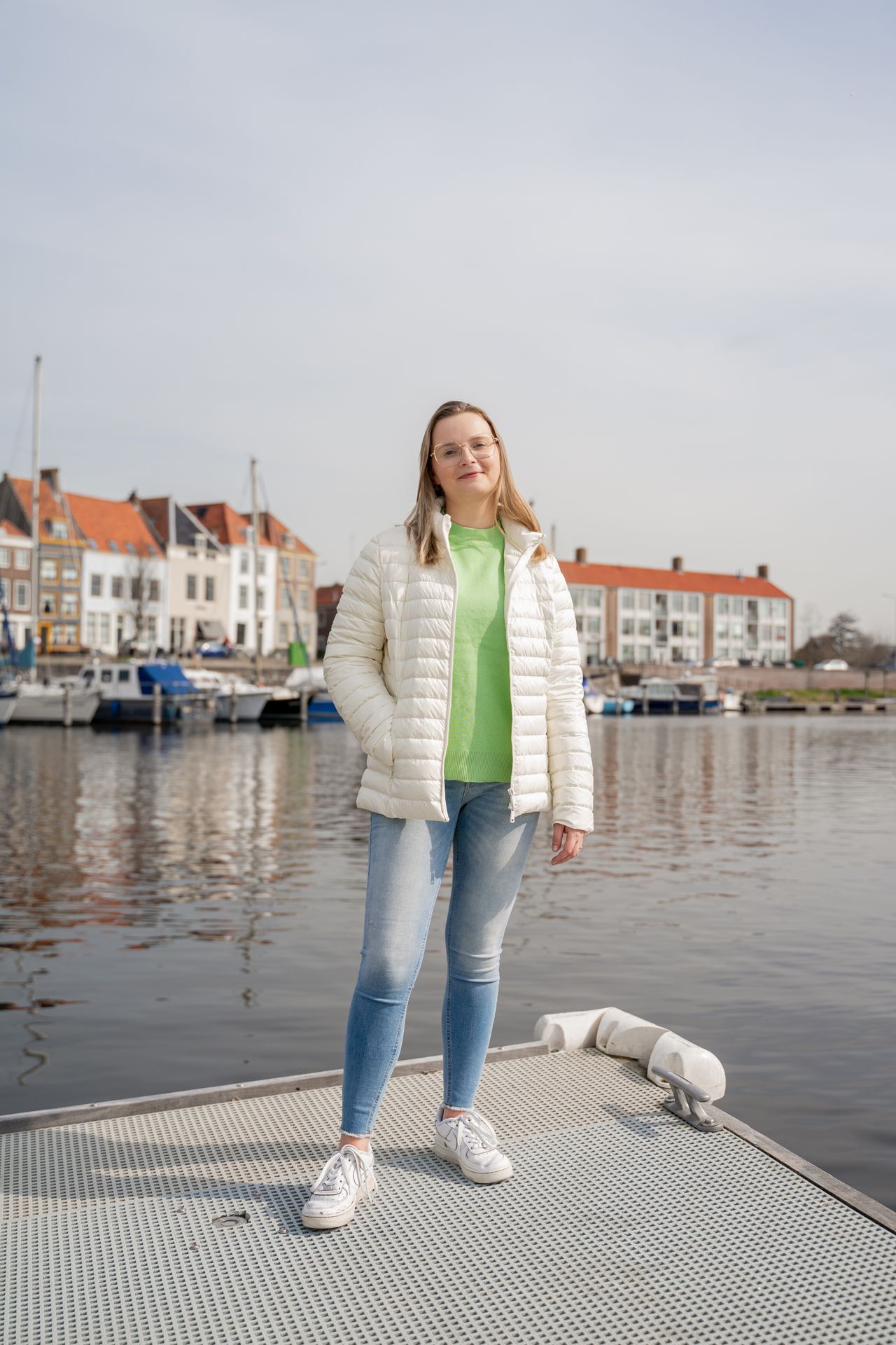 Only ONLBLUSH LIFE MID SK AK RAW REA1467 - Light Blue D Light Blue Denim 2900125010138