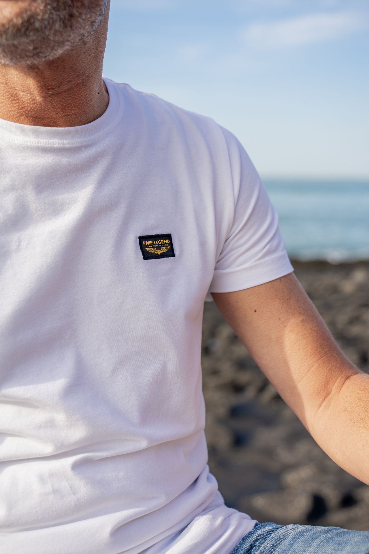 Pme Legend Guyver tee Bright White 2900140704050 Pme Legend Guyver tee Bright White 2900140704050