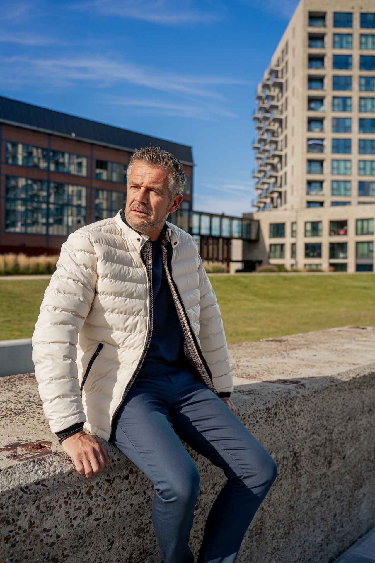 No Excess Jacket Short Fit Sealed 122 cement 2900150455072