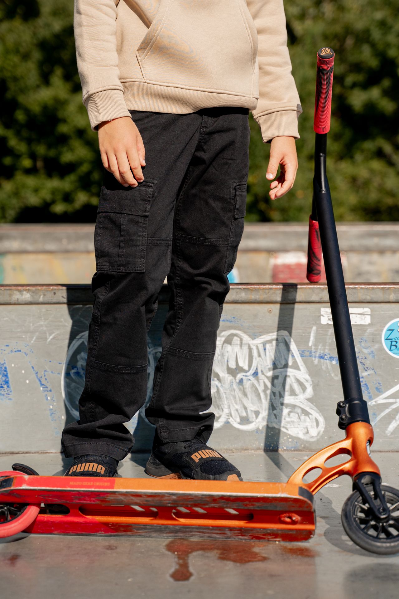 Jack & Jones JPSTKANE JJHARLOW CARGO NOOS JNR Black 2900149231021