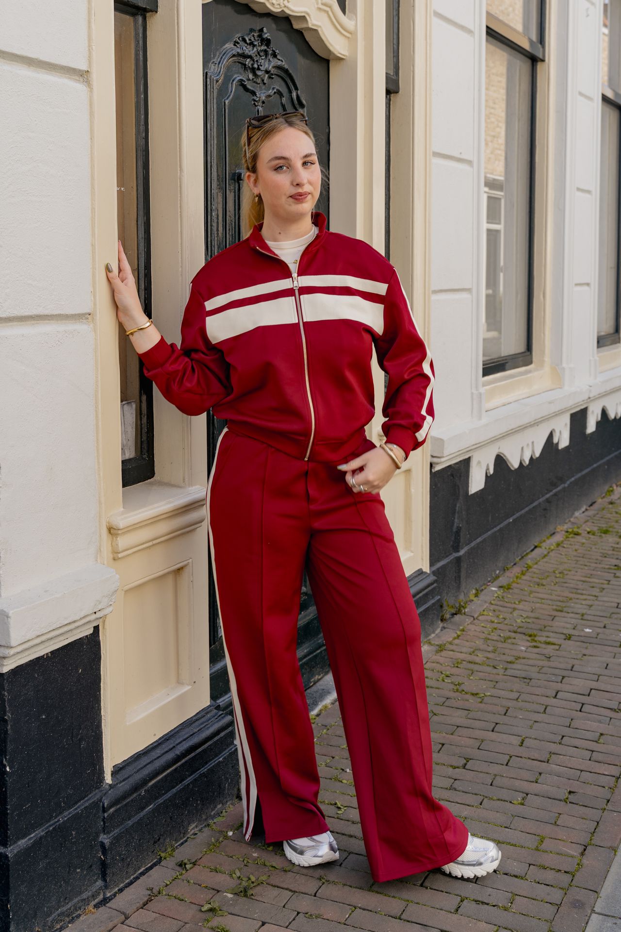 Pink Noir Taylor jacket Savvy red 2900167821068