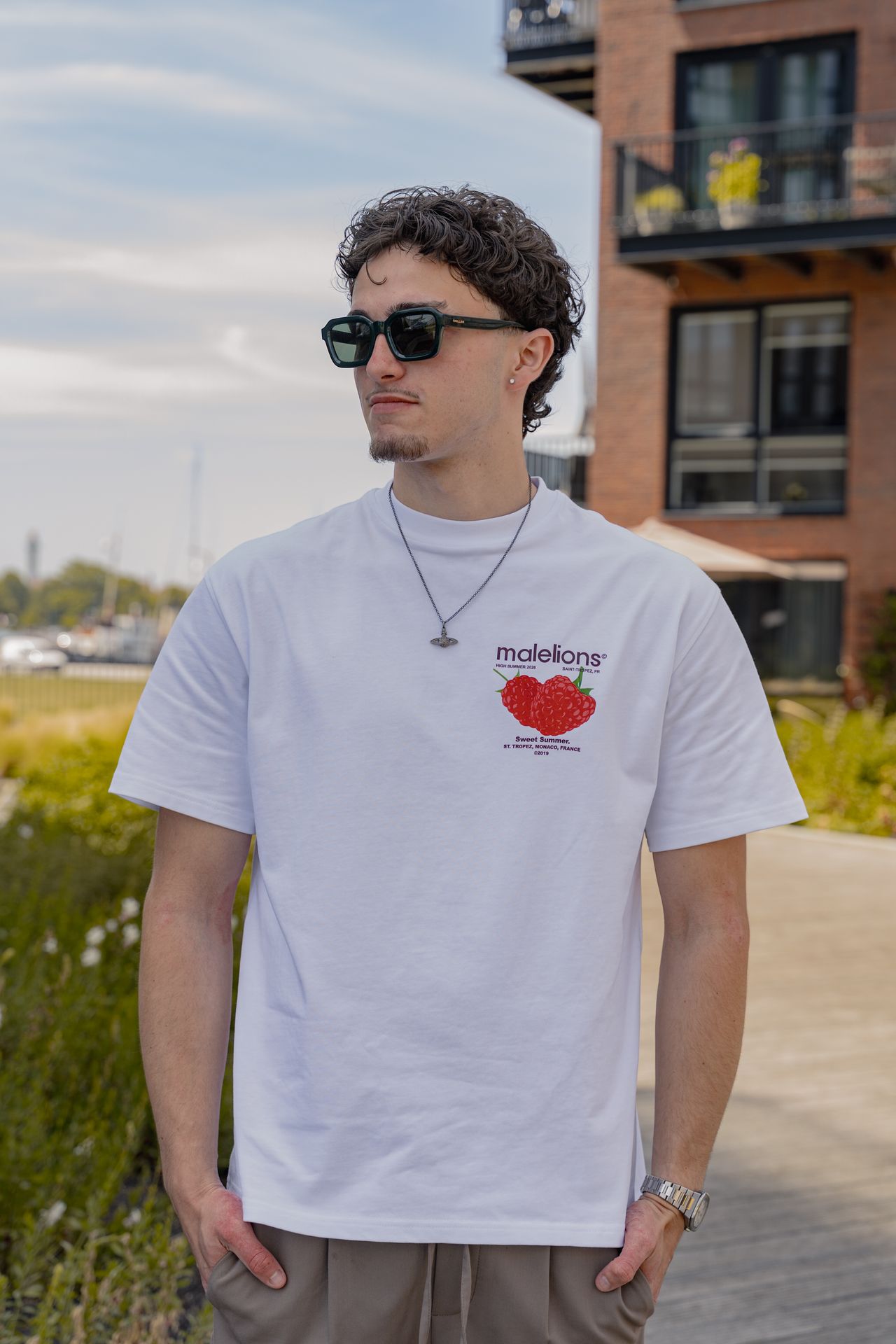 Malelions Malelions Men Sweet Summer T-Shirt 40001 white 2900166586074