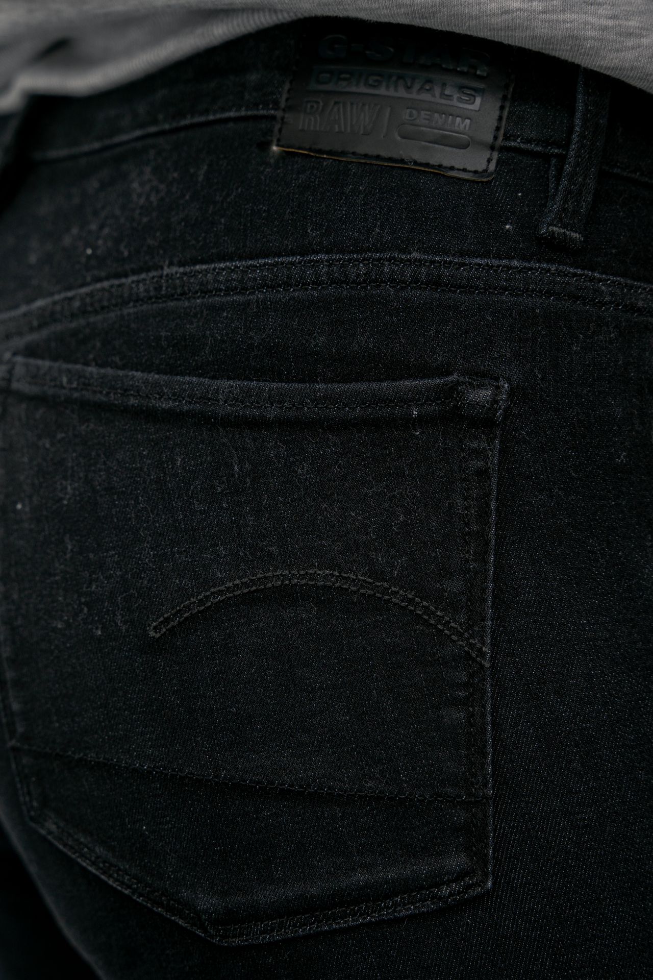 G-star Raw 3301 Flare Wmn G730 worn in black vortex 2900149289305