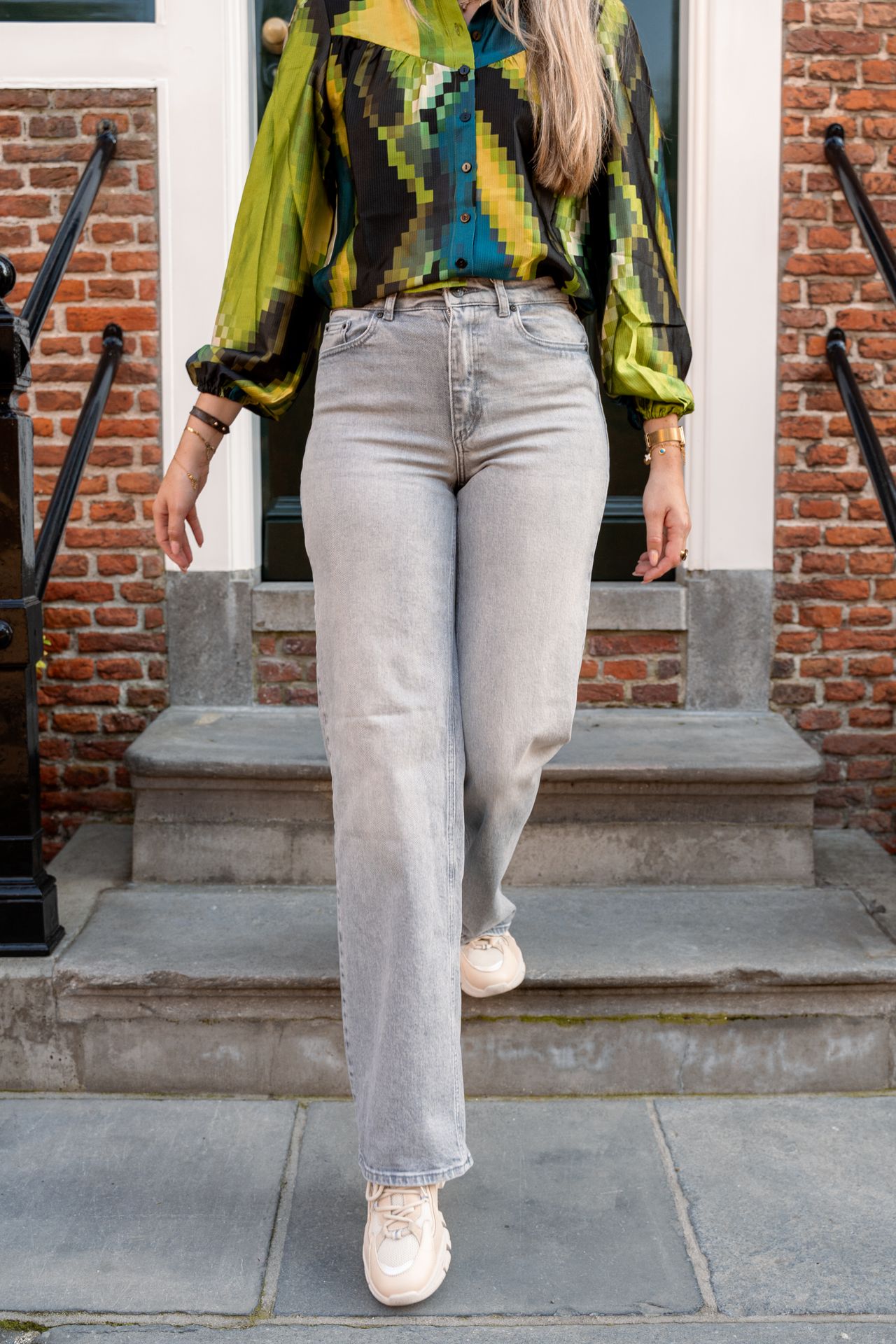 Only ONLJUICY HW WIDE LEG REA707 DNM NOO Medium Grey Denim 2900145701122