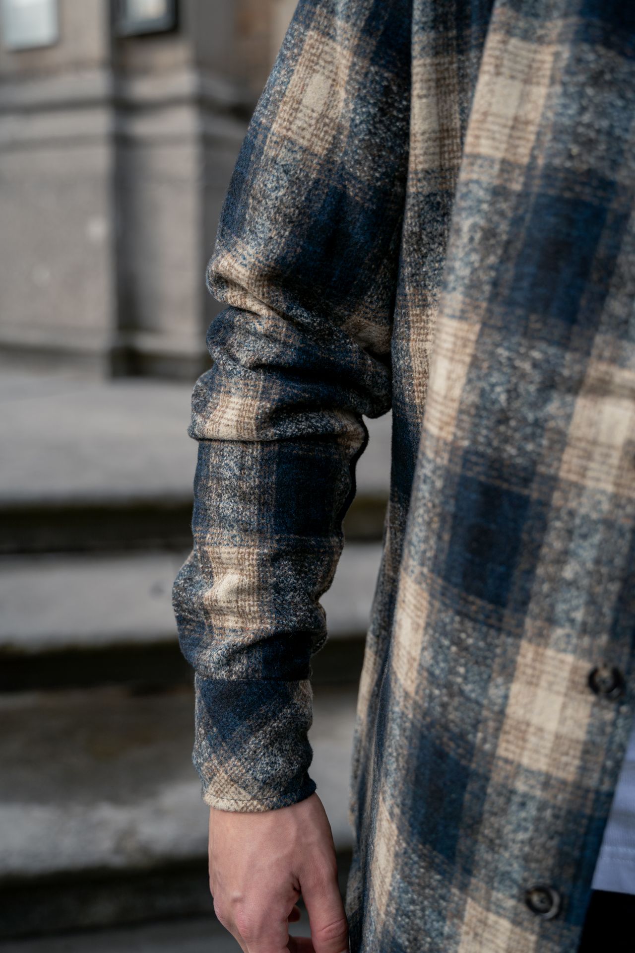 Off The Pitch Checkmate overshirt Beige 2900151797065