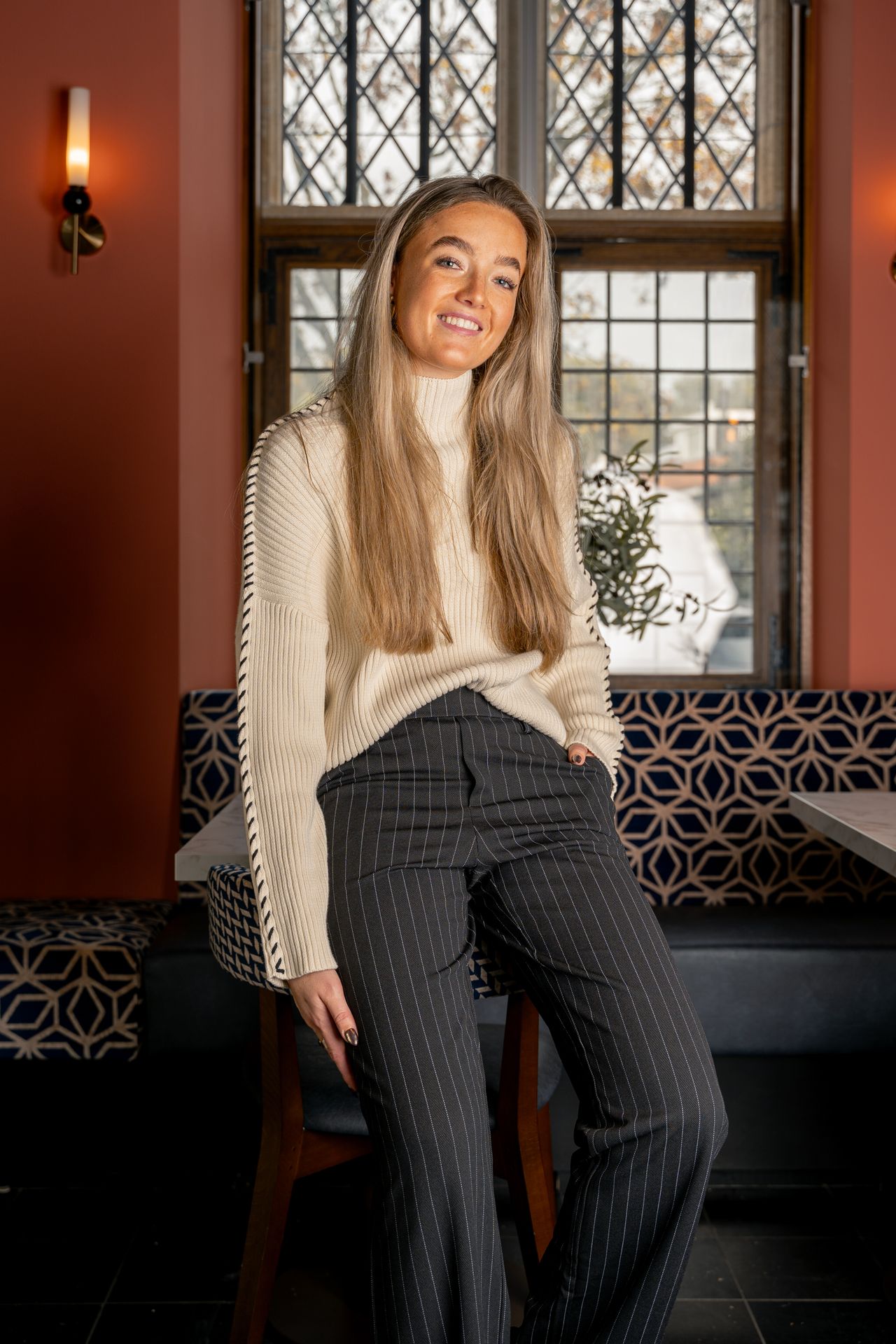 Vero Moda VMMAYA MY MW STRAIGHT PRINT PANT NO Black/COATED 2900151186036