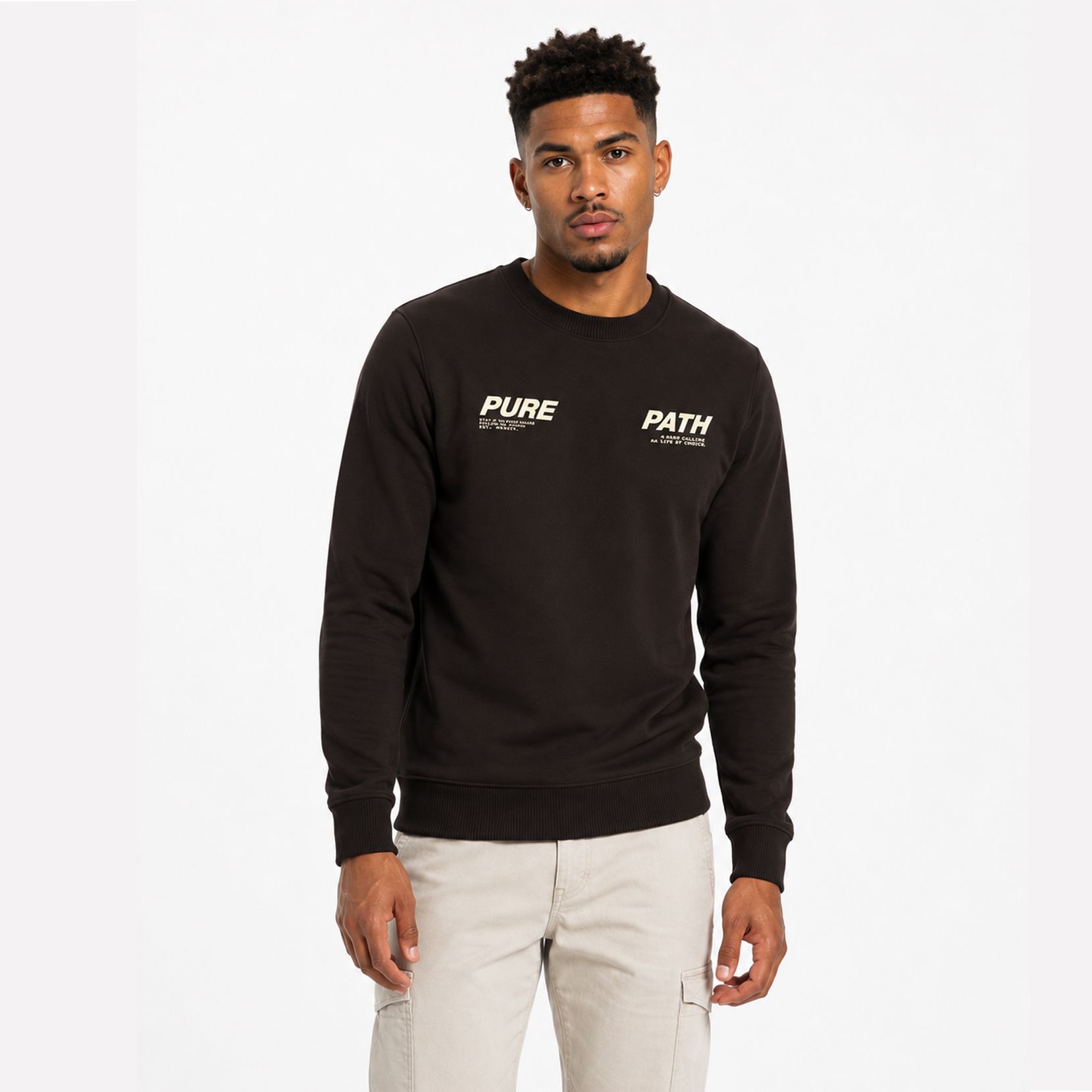 Pure Path Pure Sweater 96 dark brown 2900168268039