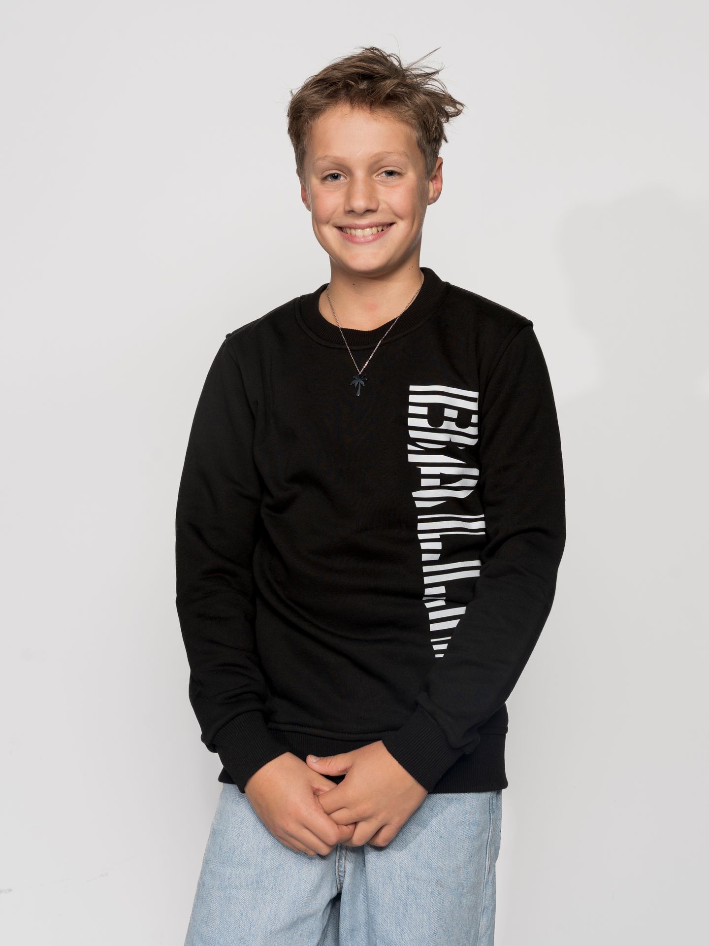 Ballin 6005 Kids Crewneck Black 2900160753052