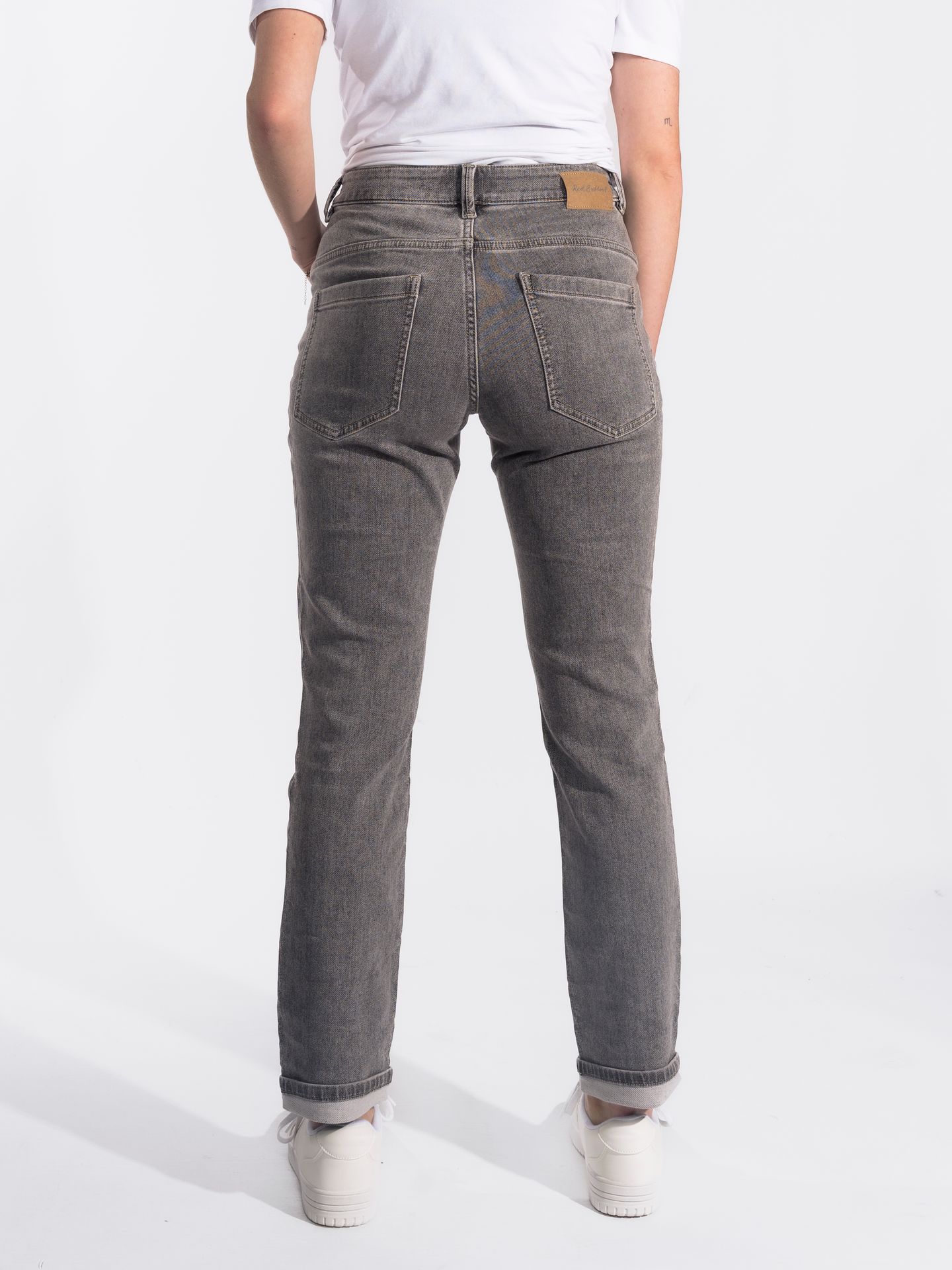 Red Button Sienna 1 Zip Grey Denim Grey Denim415 2900153923066