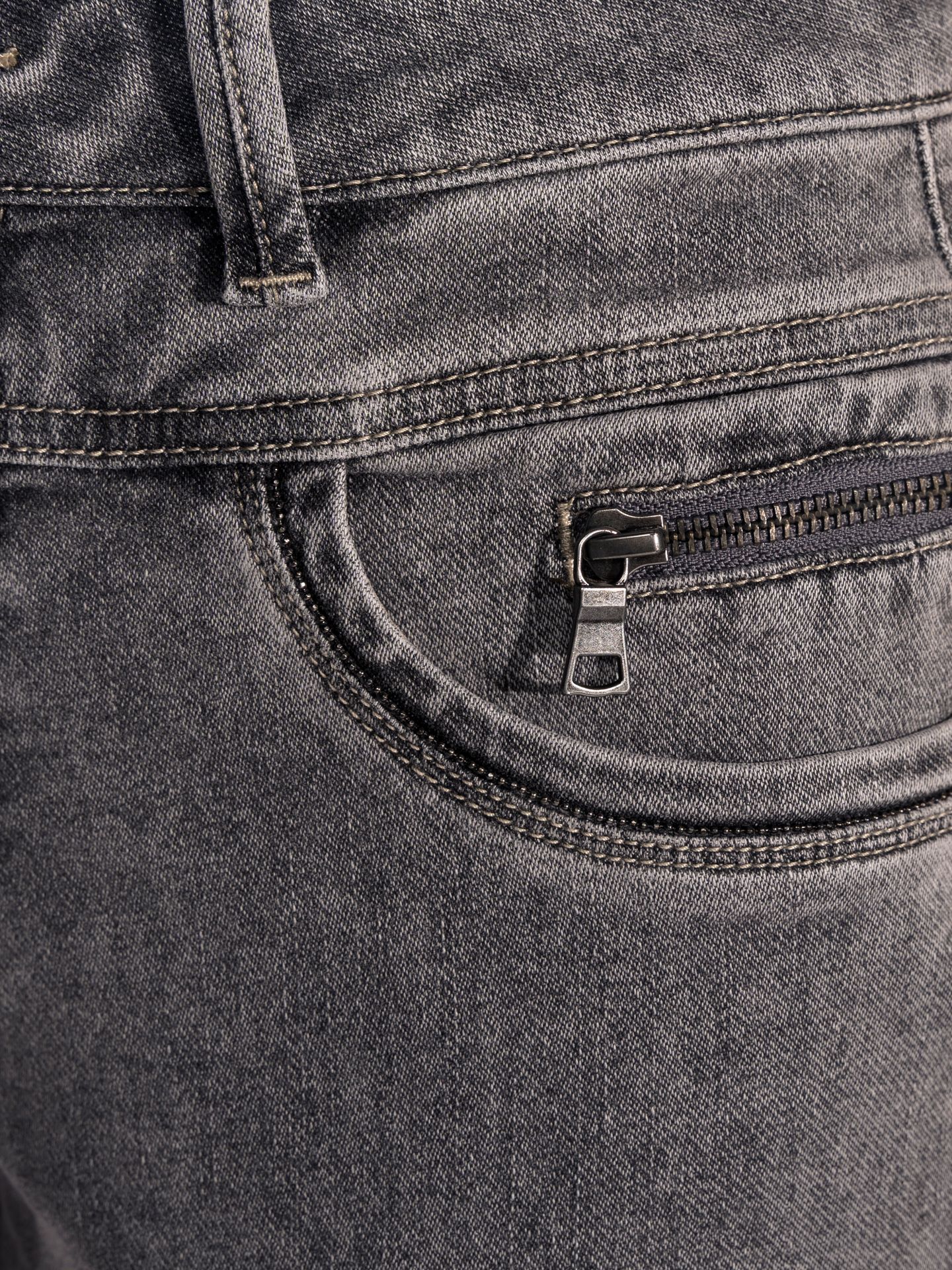 Red Button Sienna 1 Zip Grey Denim Grey Denim415 2900153923066