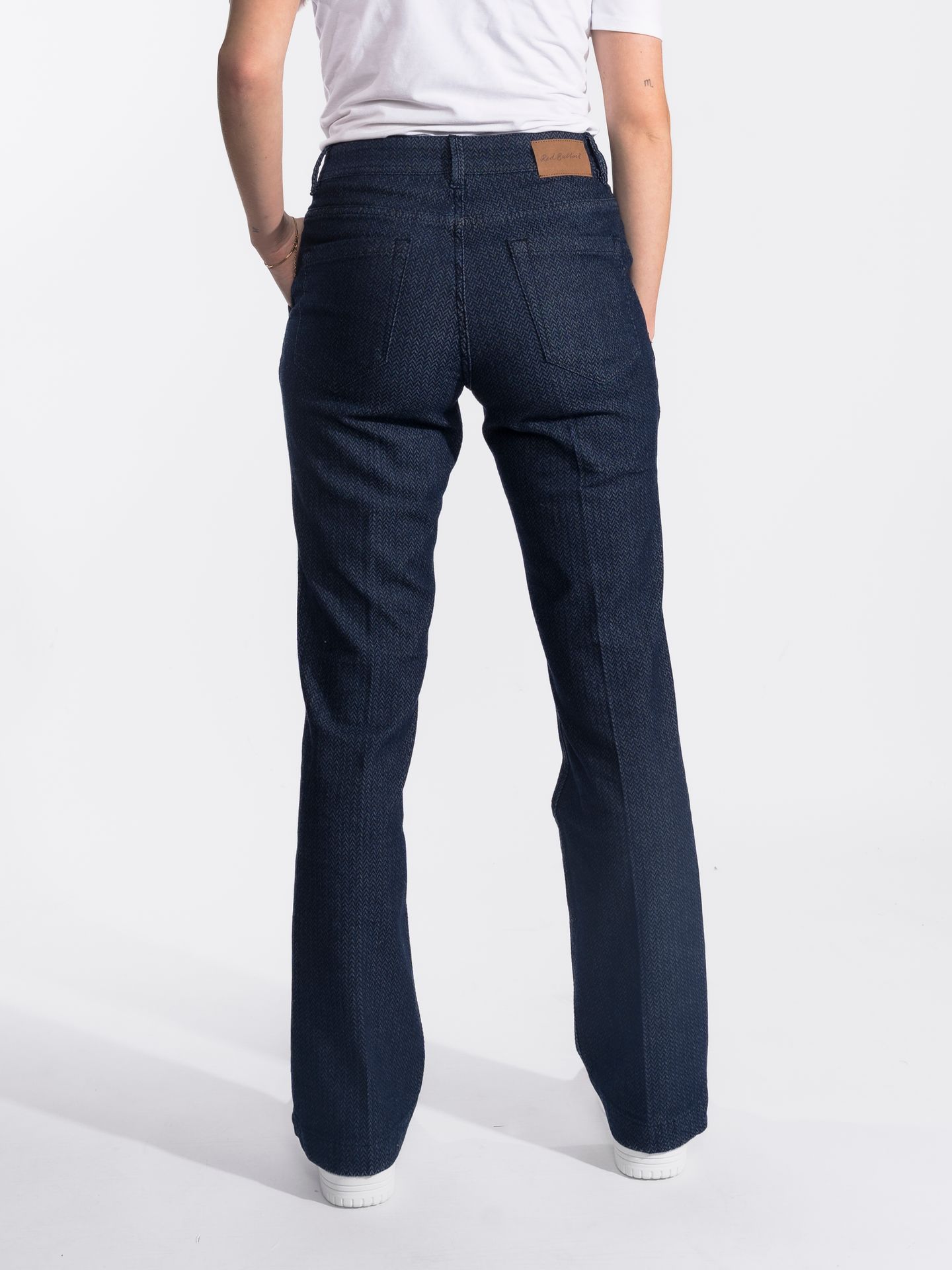 Red Button Bibette Denim herringbone 82 cm dark blue15 2900153935038 Red Button Bibette Denim herringbone 82 cm dark blue15 2900153935038