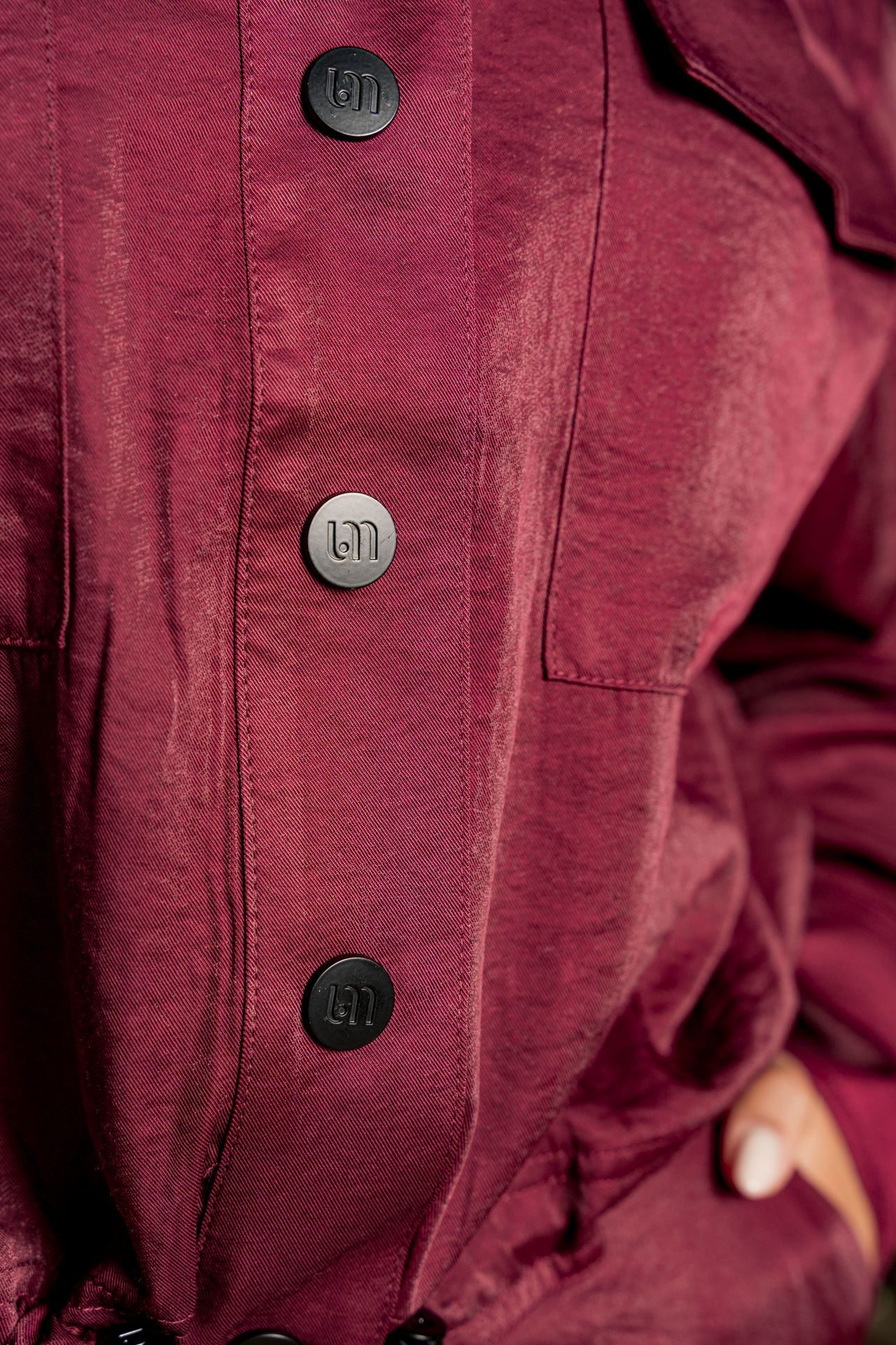 Lofty Manner Blouse Tilde 256 burgundy red 2900161357020