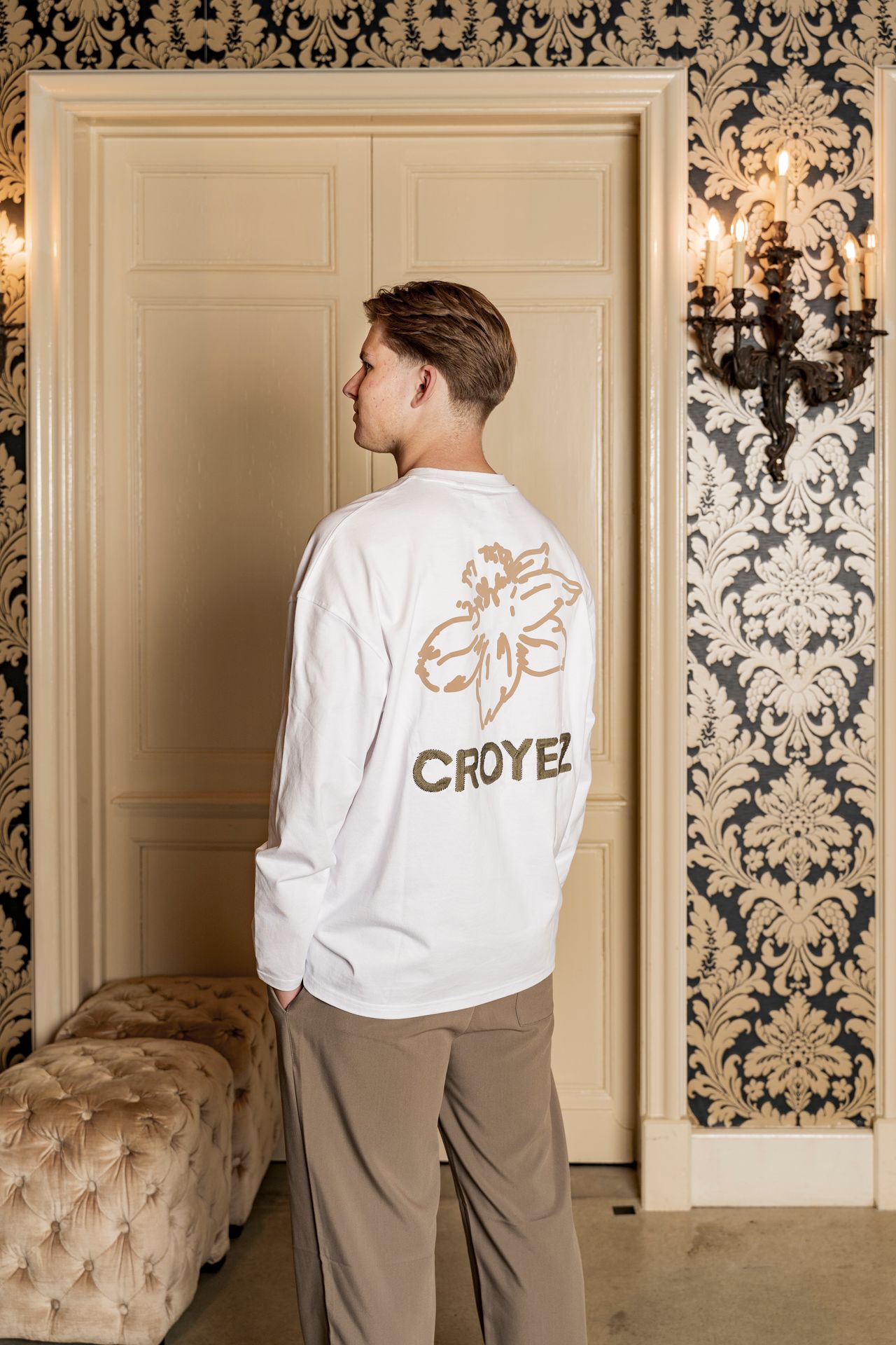 Croyez Gardener longsleeve t-shirt White 2900160357038