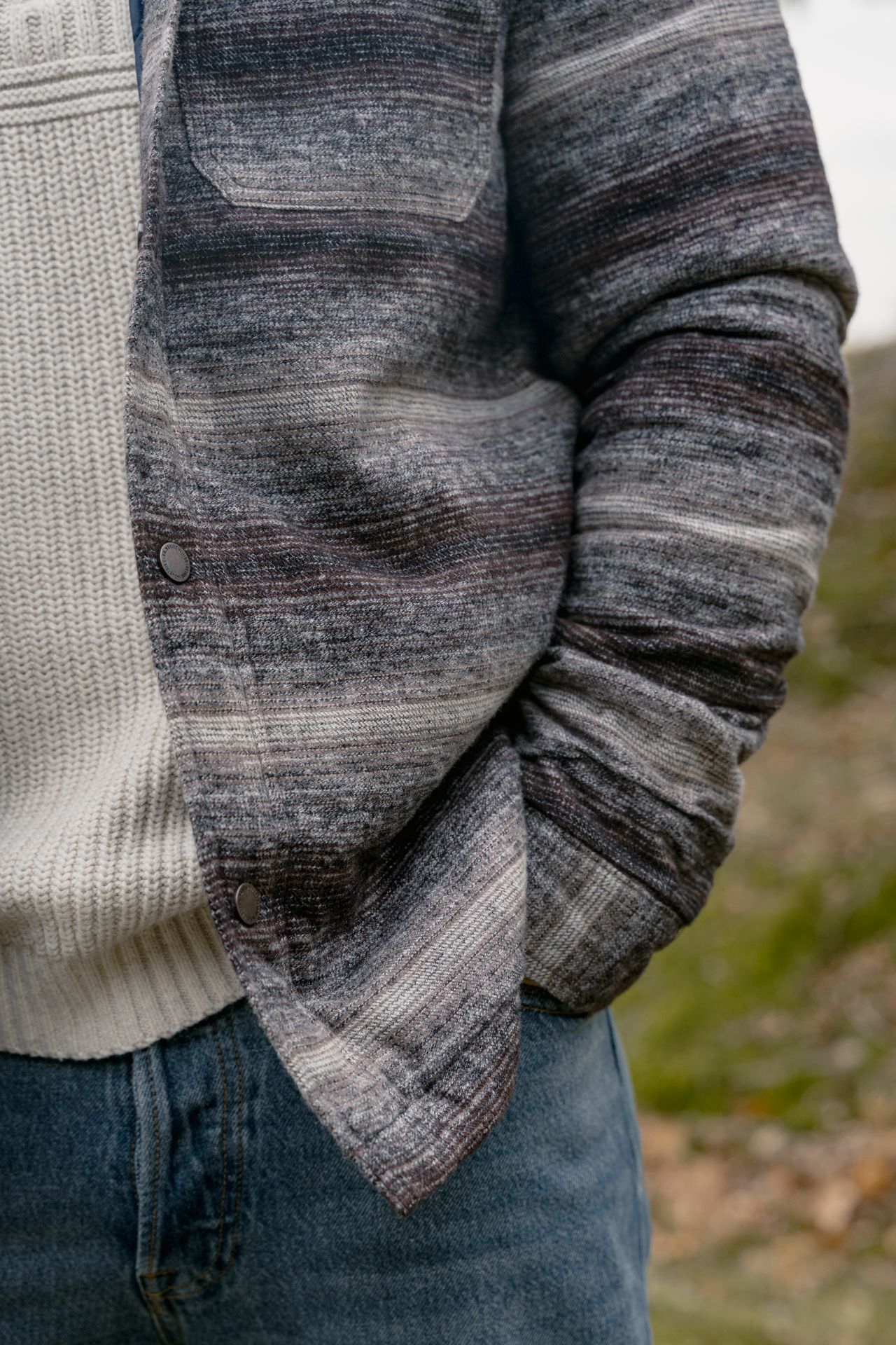 Petrol Industries Men Shirt Long Sleeve Check 7144 mud 2900159601043