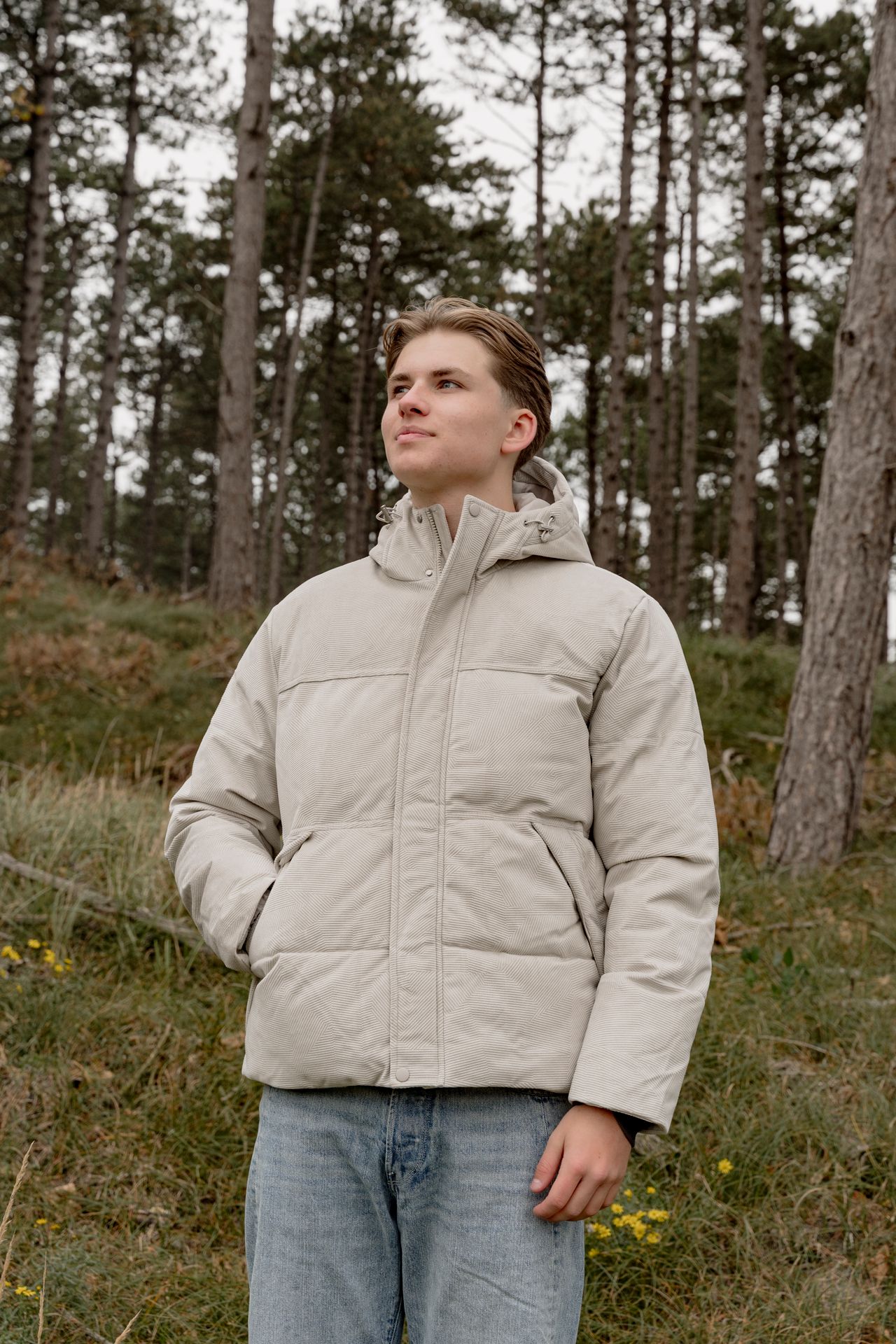 Only & Sons ONSJETT STRUC PUFFER JACKET OTW Vapor Blue 2900161344044