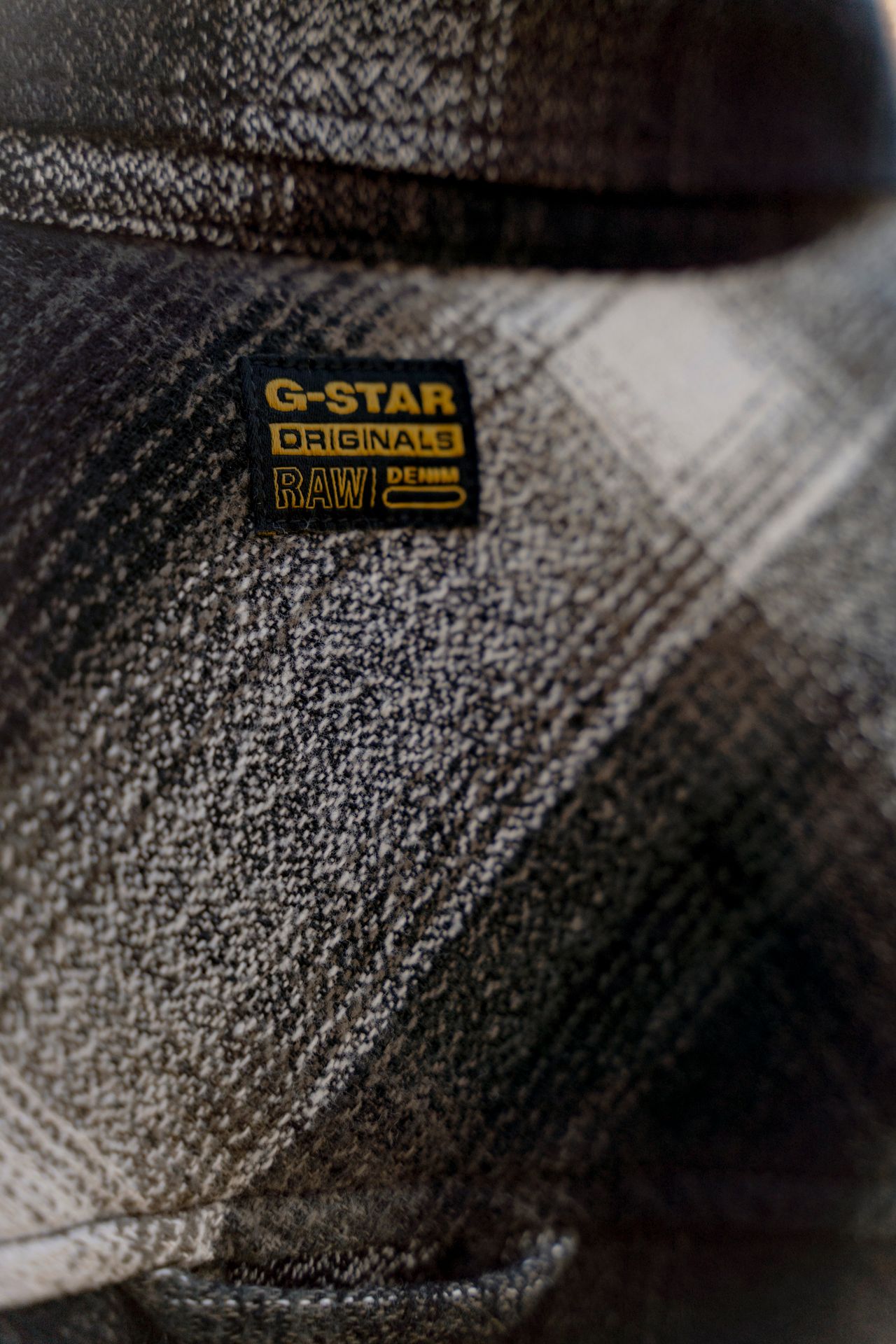 G-star Raw GPO Overshirt H567 asfalt arthur check 2900158722046