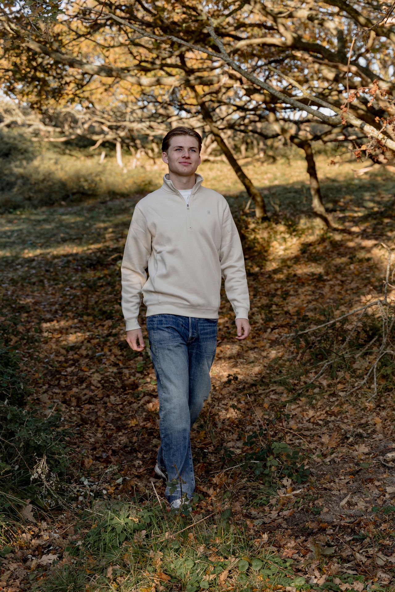 G-star Raw Premium core half zip r sw l\s 1603 whitebait 2900158716045