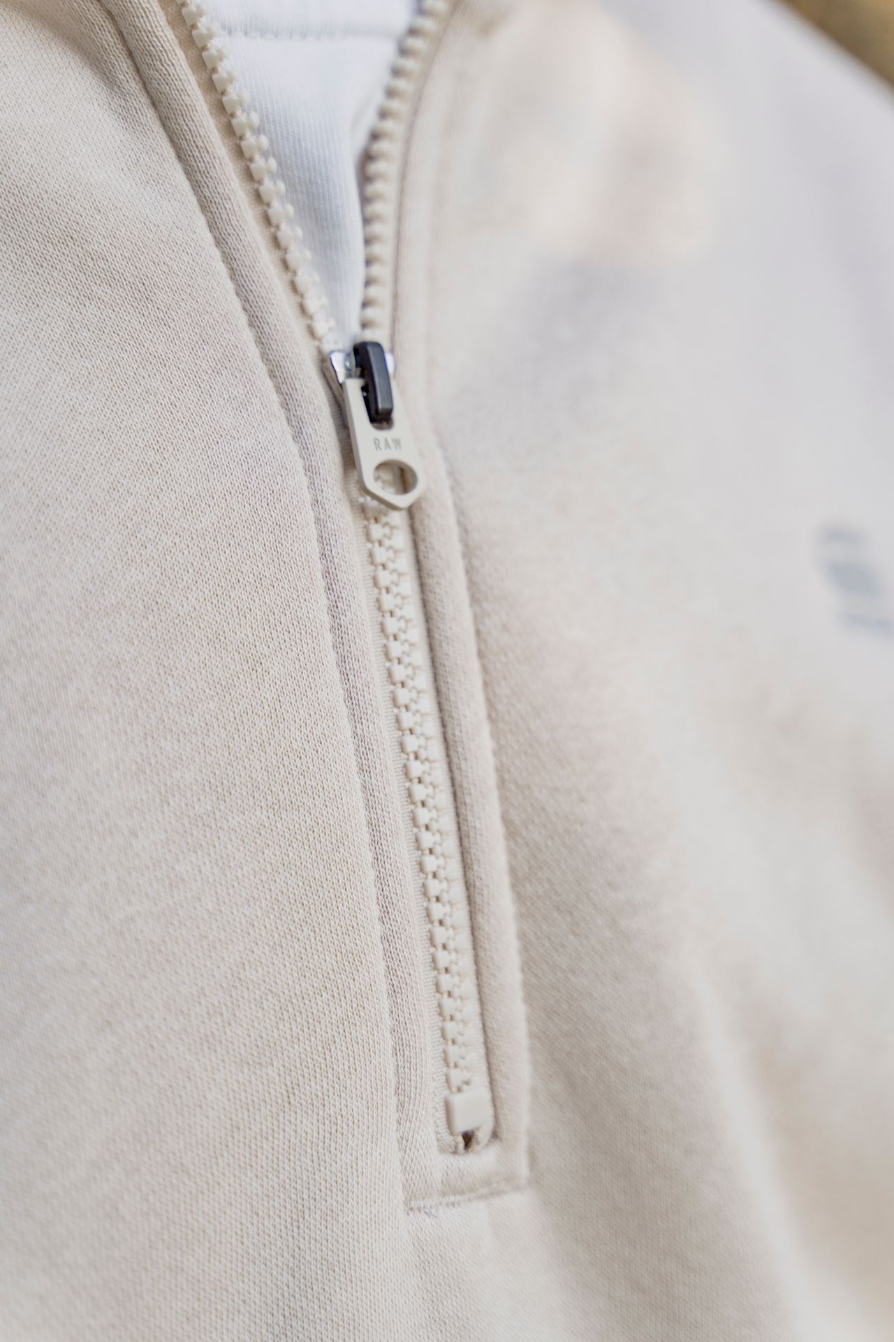 G-star Raw Premium core half zip r sw l\s 1603 whitebait 2900158716045