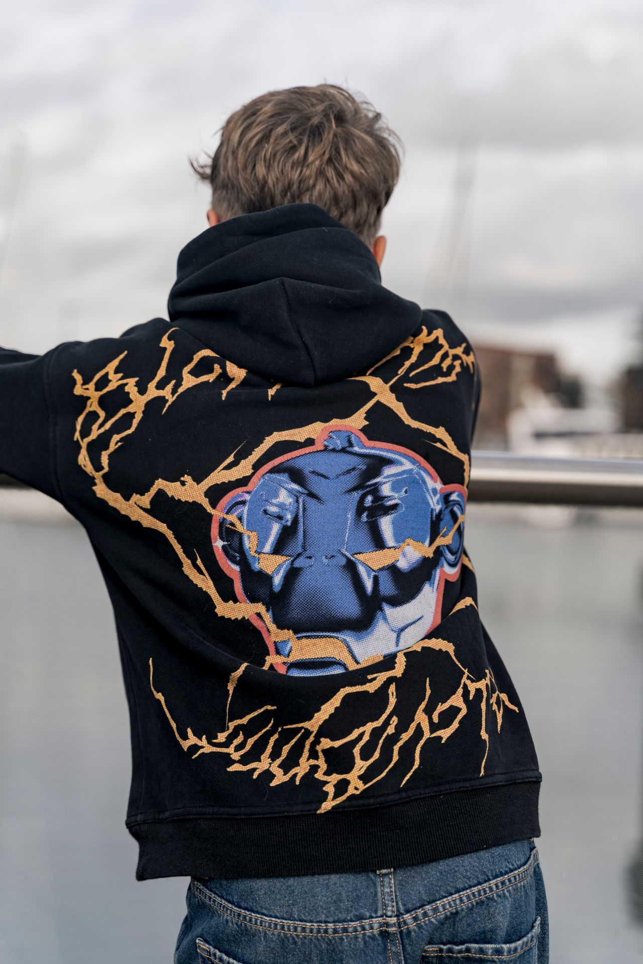 Black Bananas Kids Electro Hoodie Black 2900159696018