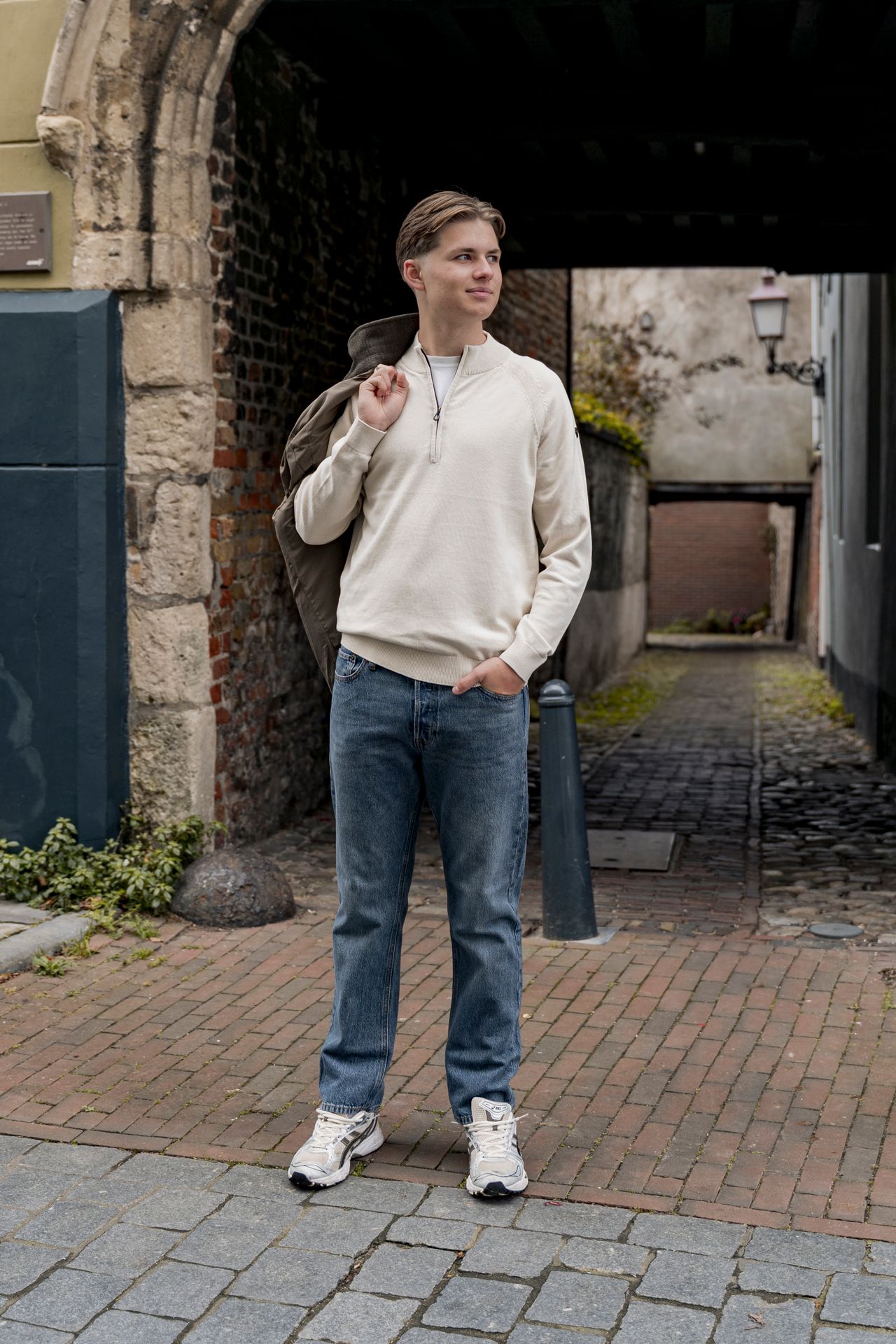 No Excess Pullover Half Zip High Collar Solid 013 kit 2900160346063