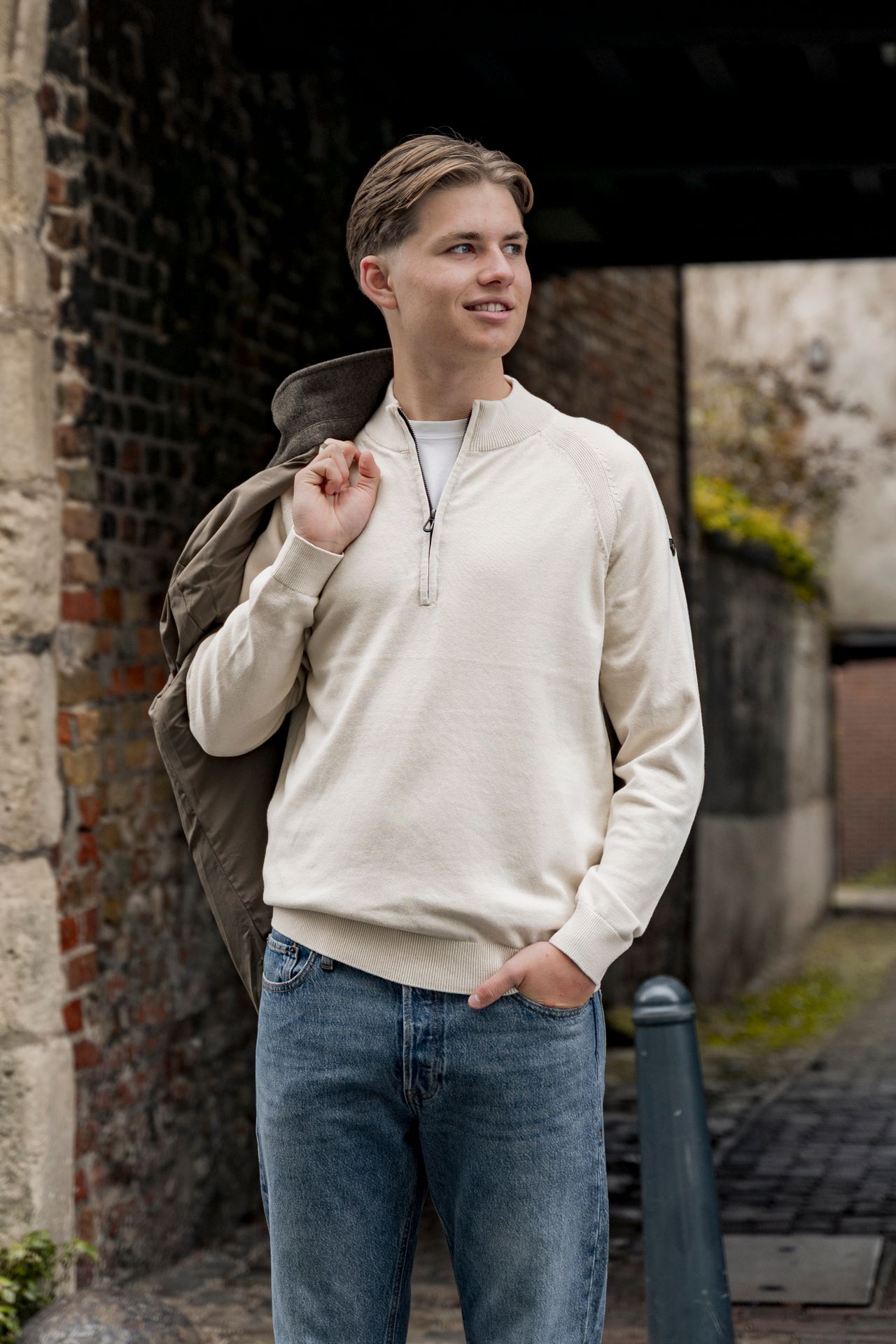 No Excess Pullover Half Zip High Collar Solid 013 kit 2900160346063