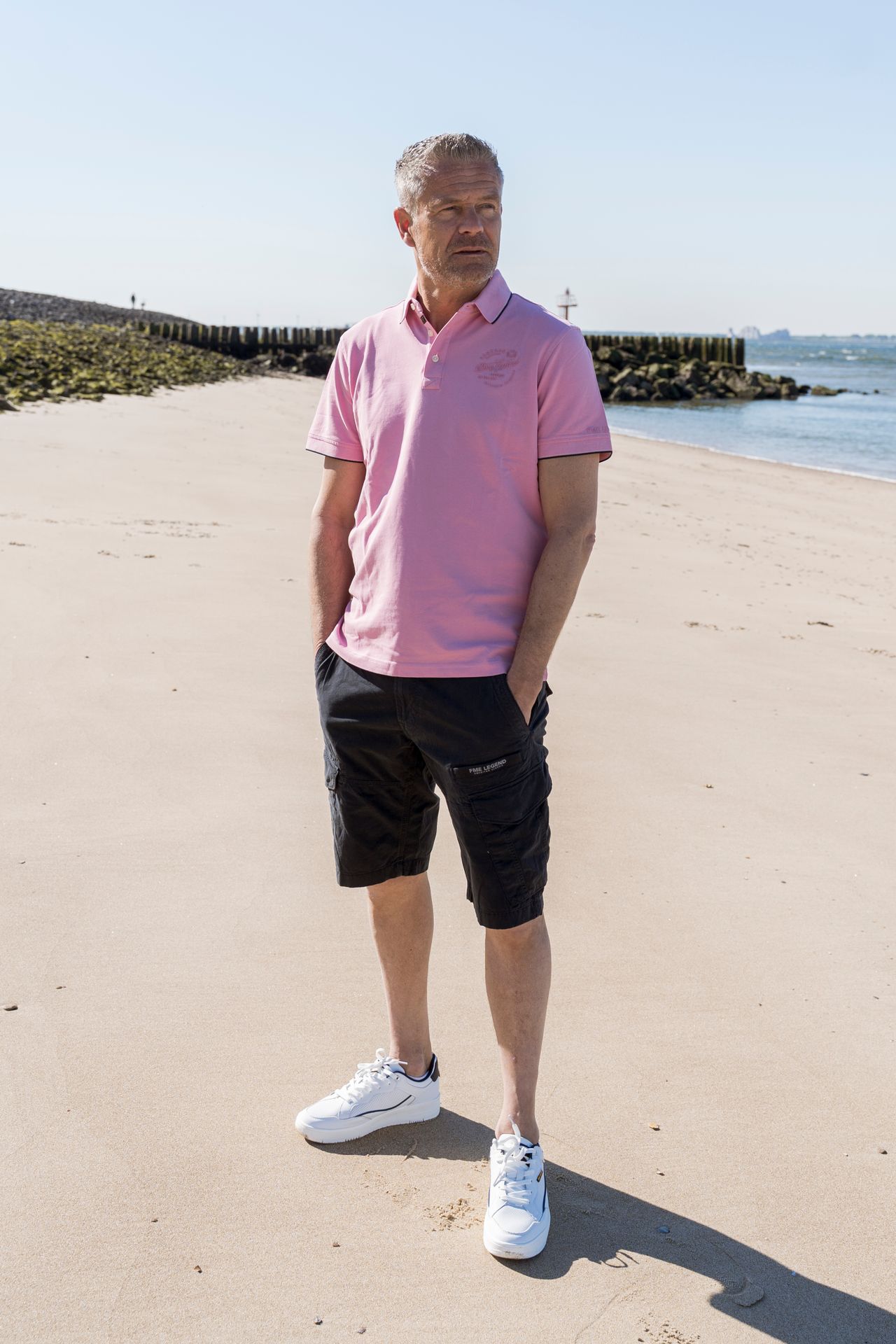 Pme Legend Short sleeve polo stretch pique pa Moonlight Mauve 2900151516031 Pme Legend Short sleeve polo stretch pique pa Moonlight Mauve 2900151516031