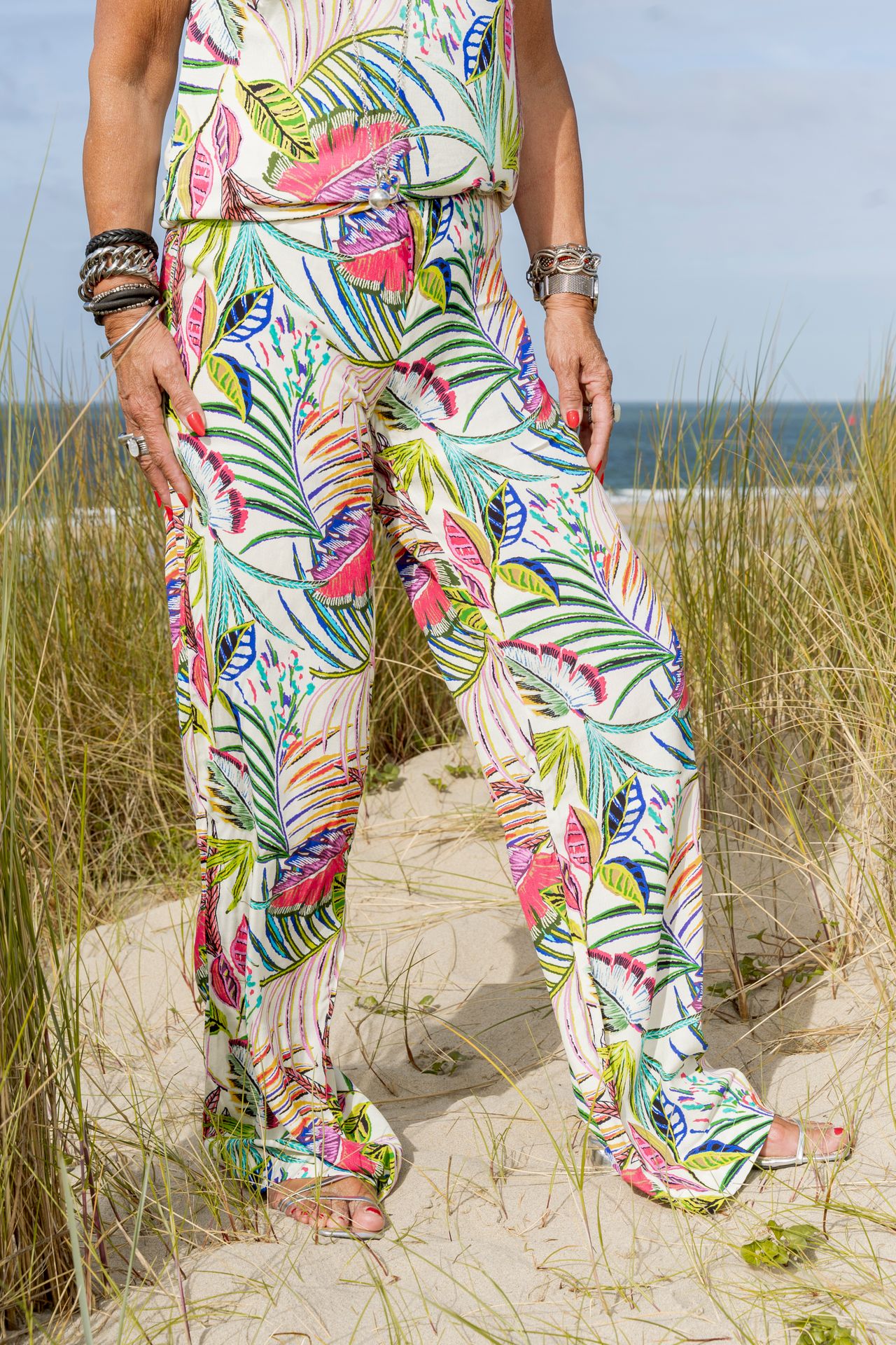 &Co Woman NADINE MULTI LEAF 54026 m-ecru multi 2900157067049 &Co Woman NADINE MULTI LEAF 54026 m-ecru multi 2900157067049