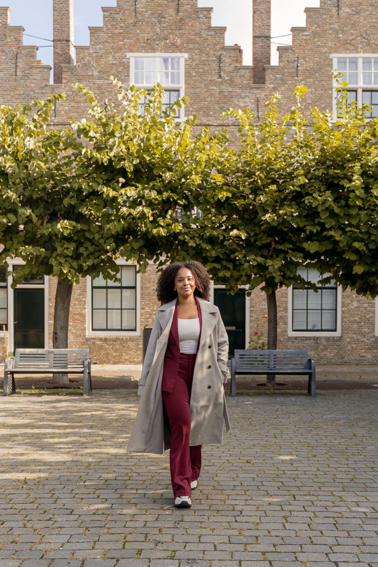 Vero Moda VMFORTUNEVEGA LONG TRENCHCOAT GA NO Silver Mink/LEOPARD 2900151145033