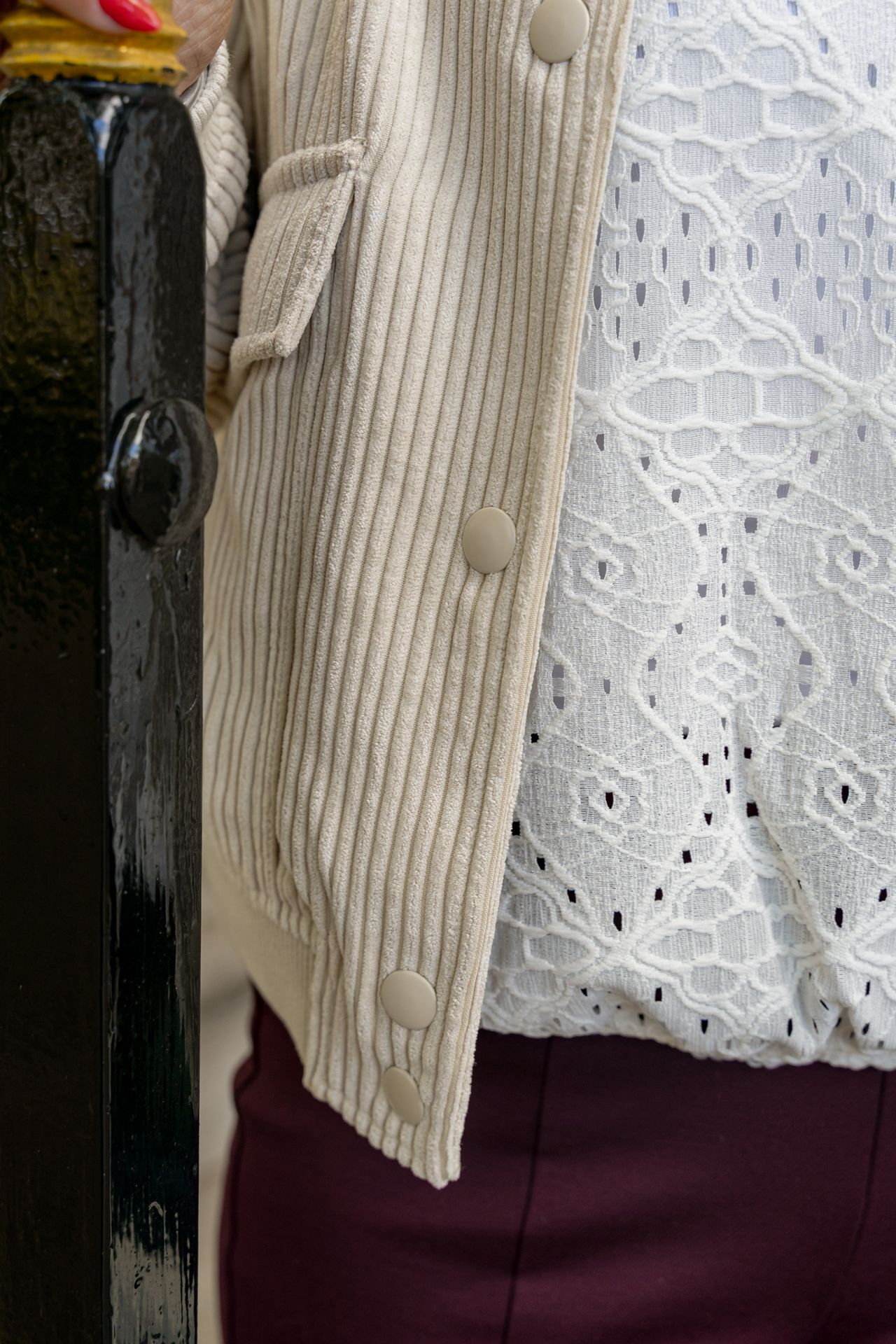 Vero Moda VMRAINIE AMALA SHORT JACKET Oatmeal 2900159662037