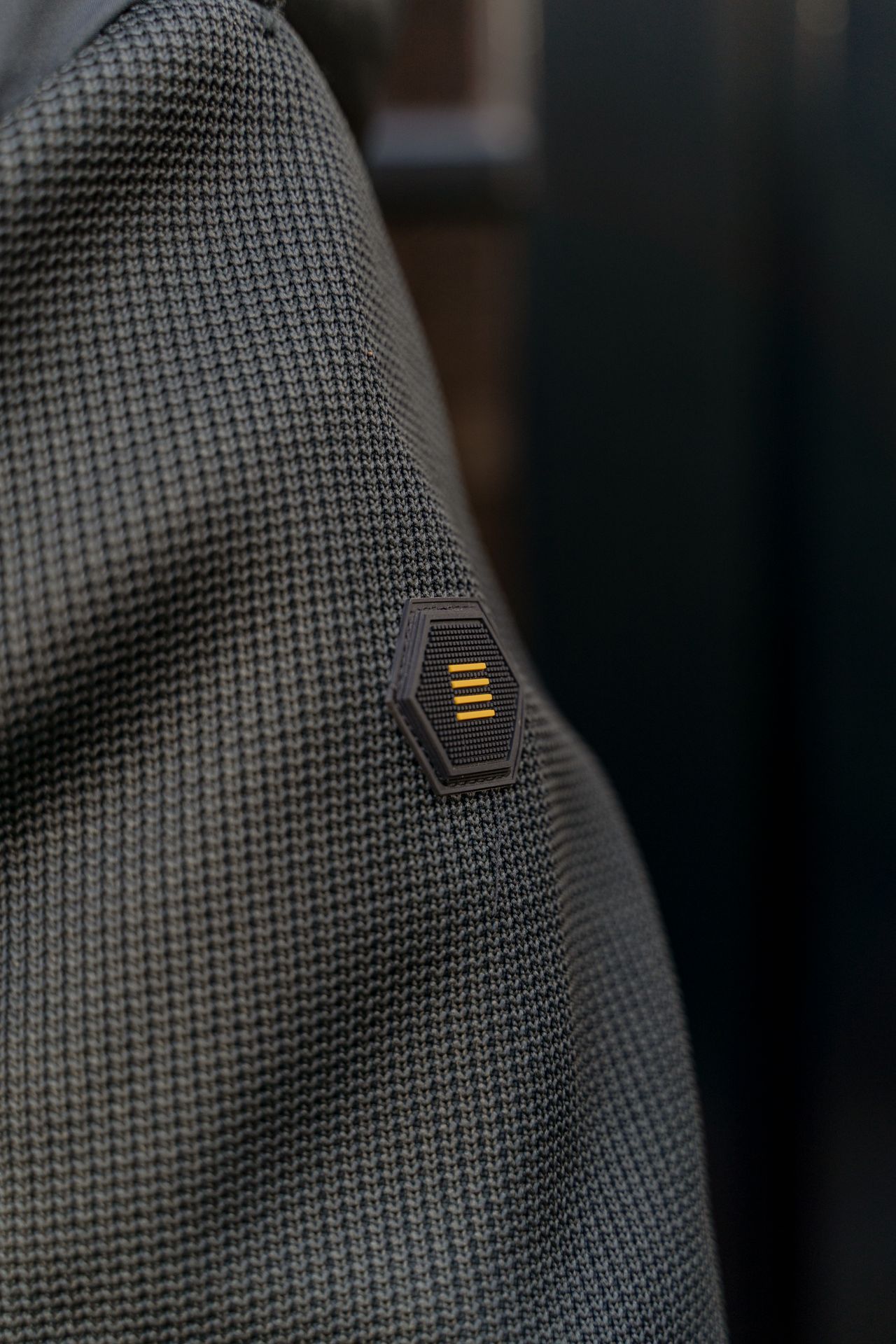 No Excess Jacket Short Fit Sealed Hooded Knitted Mix 078 night 2900159452041