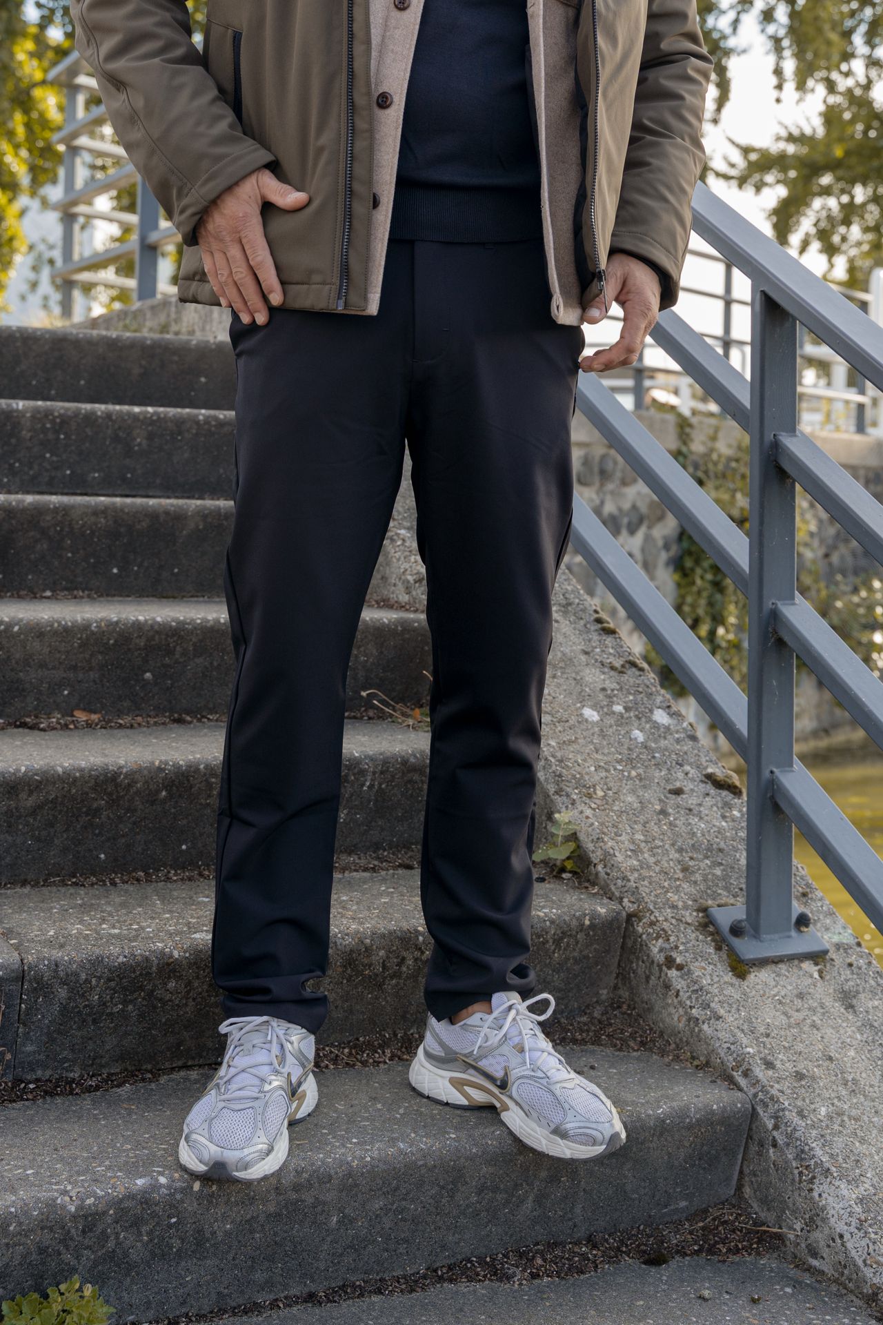 No Excess Jacket Short Fit Hooded Softshell Stretch 044 taupe 2900159451075