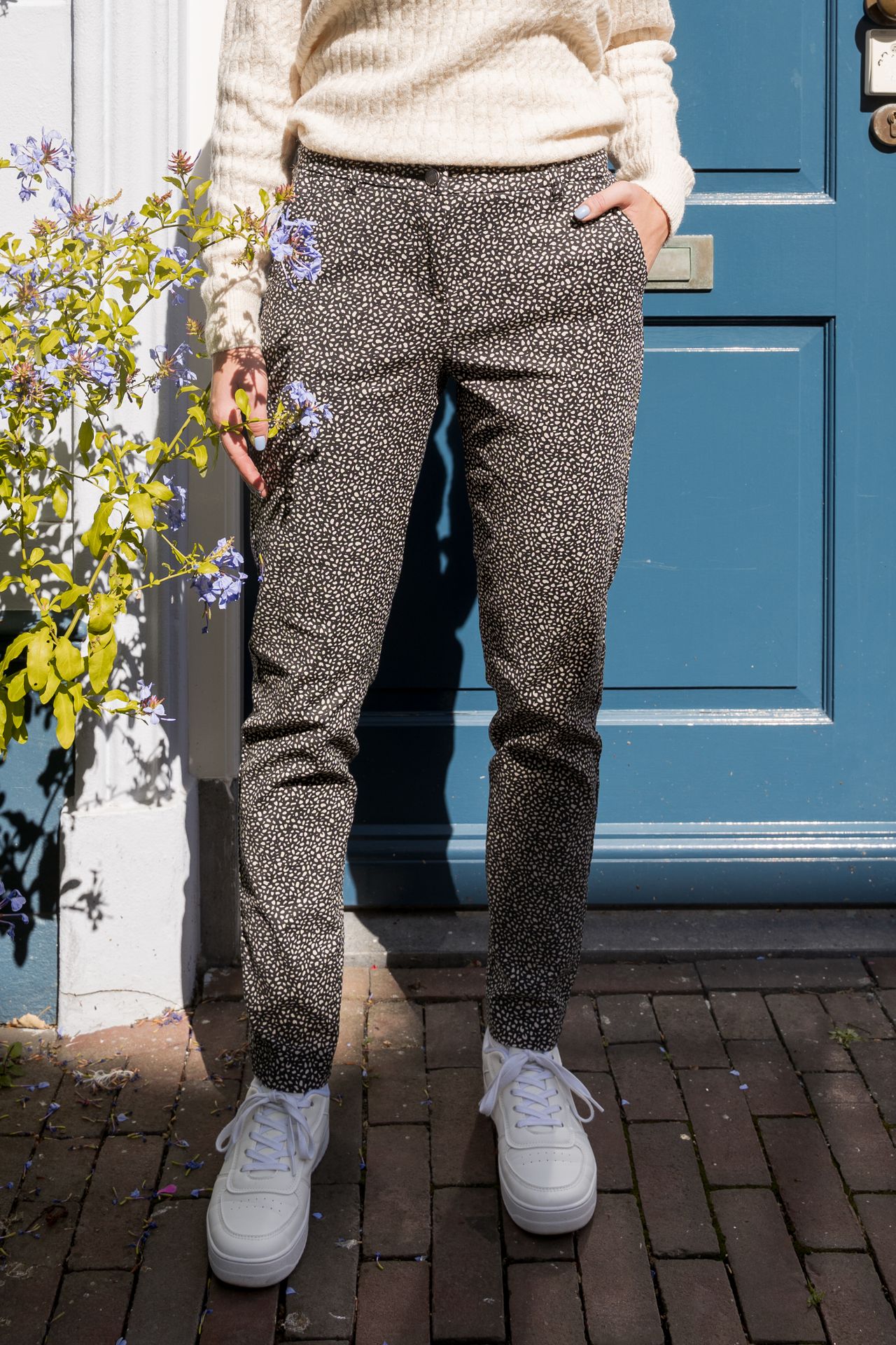 Red Button Diana Fancy Spot Black/Ecru445 2900153933034