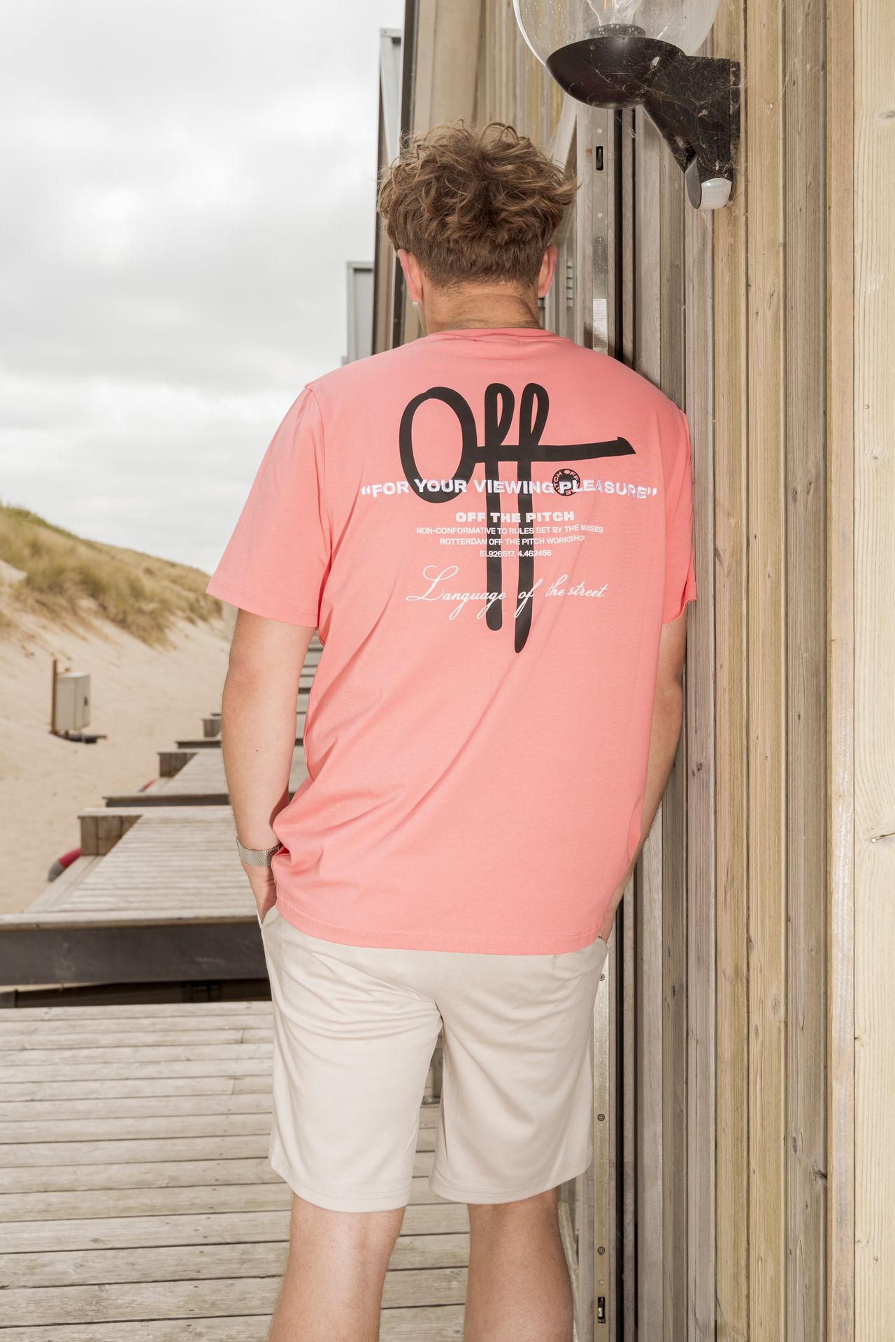 Off The Pitch Neo Regular fit tee Tea rose 2900155074070