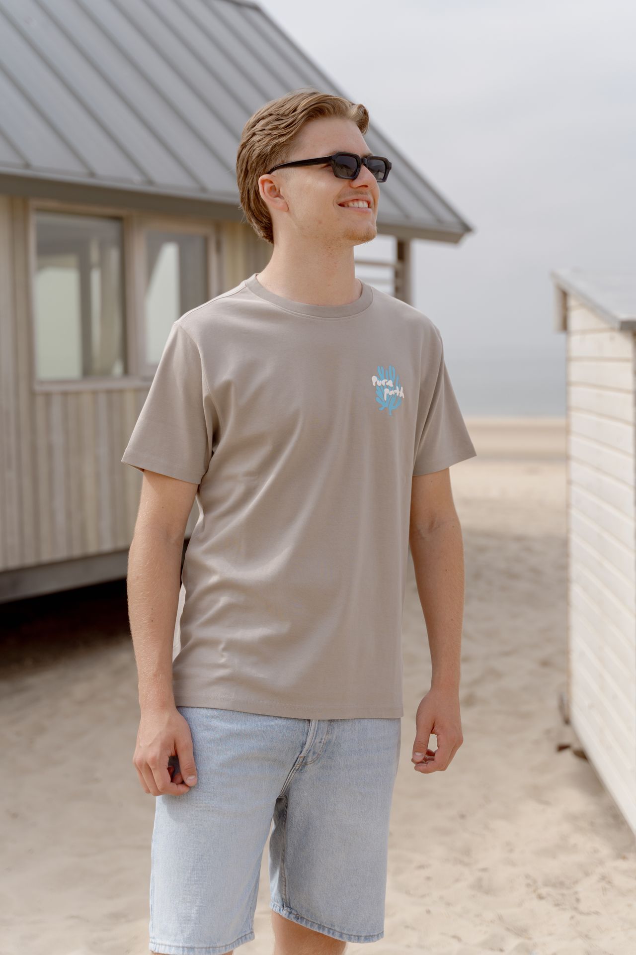 Pure Path Coral Reef T-shirt 53 taupe 2900166823063