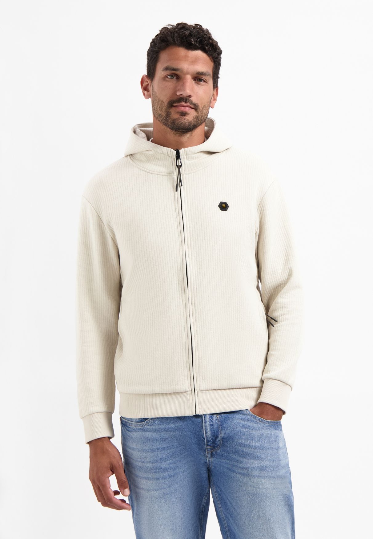 No Excess Sweater Full zip Relief Hooded 013 kit 00114779-EKA14000100000101