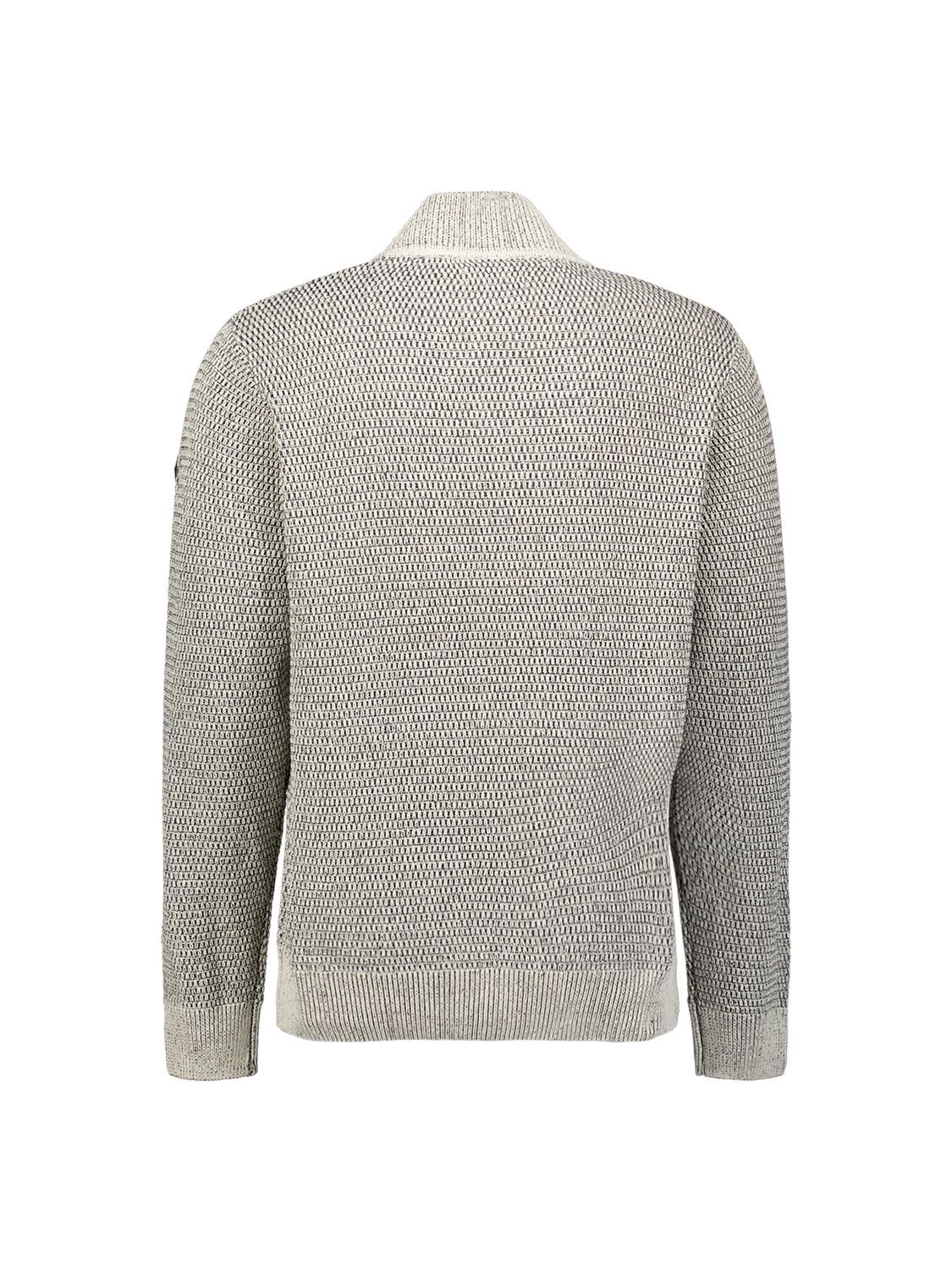 No Excess Pullover Half Zipper 2 Coloured Melange 014 stone 2900159466079