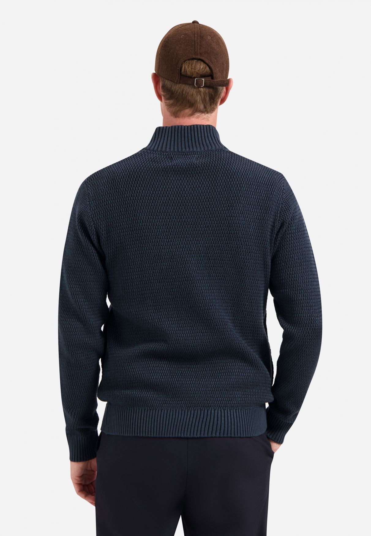 No Excess Cardigan 2 Coloured Melange 078 night 2900159481041