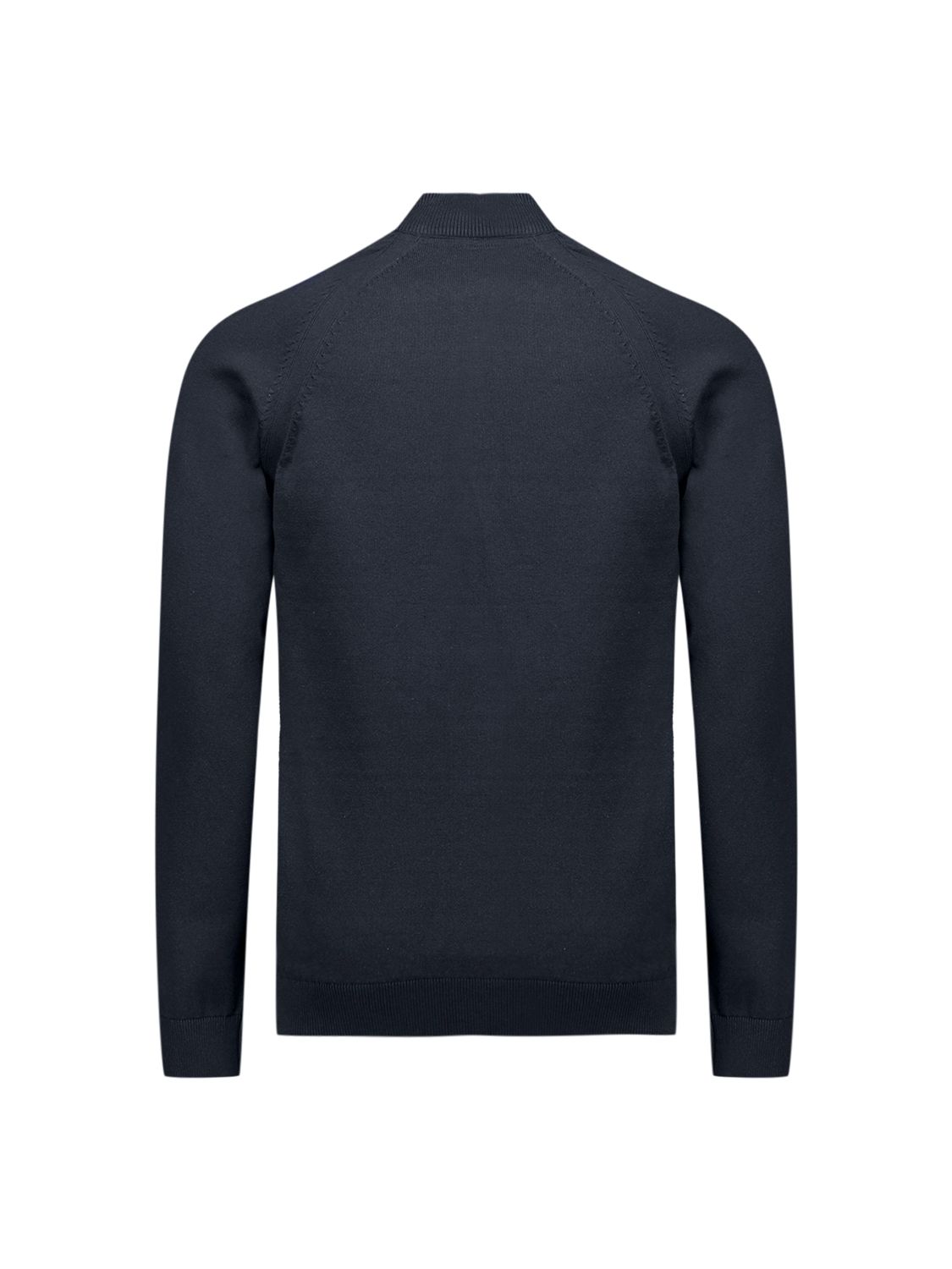 No Excess Pullover Half Zip High Collar Solid 078 night 2900160348074