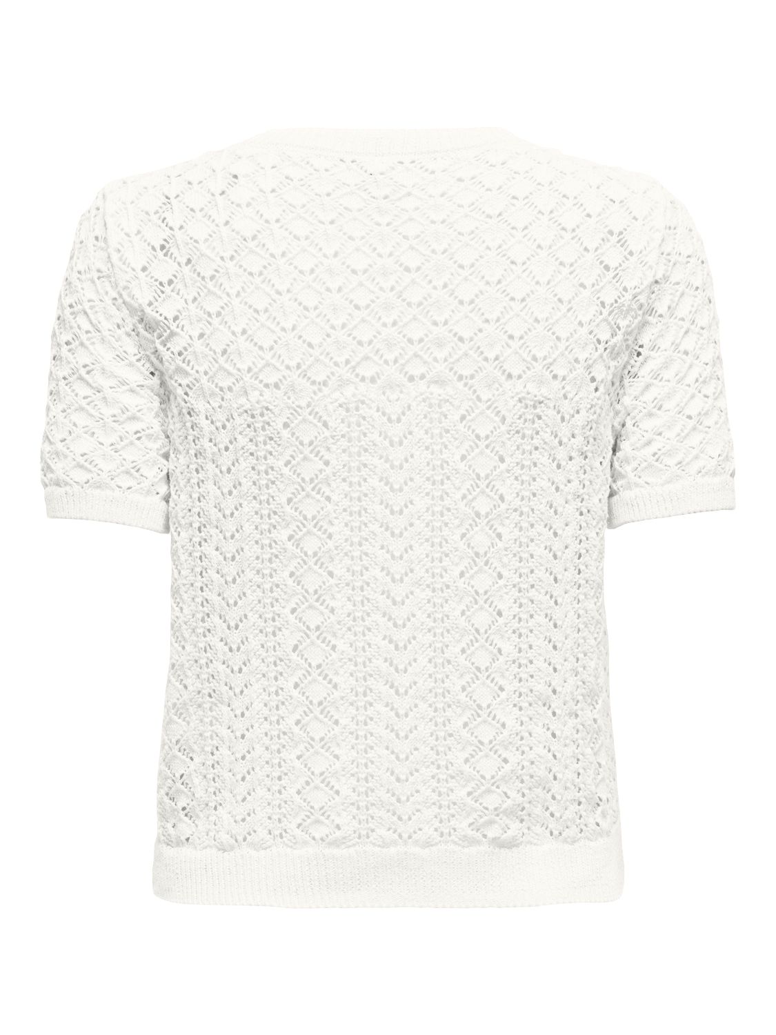 Only ONLSAGA LIFE SS O-NECK CC KNT Cloud Dancer 2900154328051