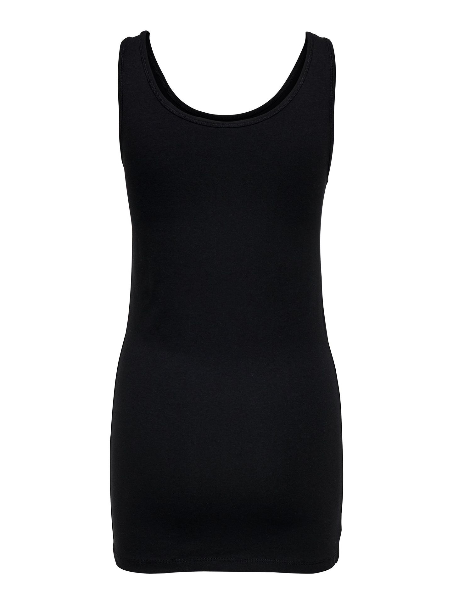 Only ONLLIVE LOVE LIFE S/L LONG TANK TOP - BLACK BLACK 2900128490012 Only ONLLIVE LOVE LIFE S/L LONG TANK TOP - BLACK BLACK 2900128490012