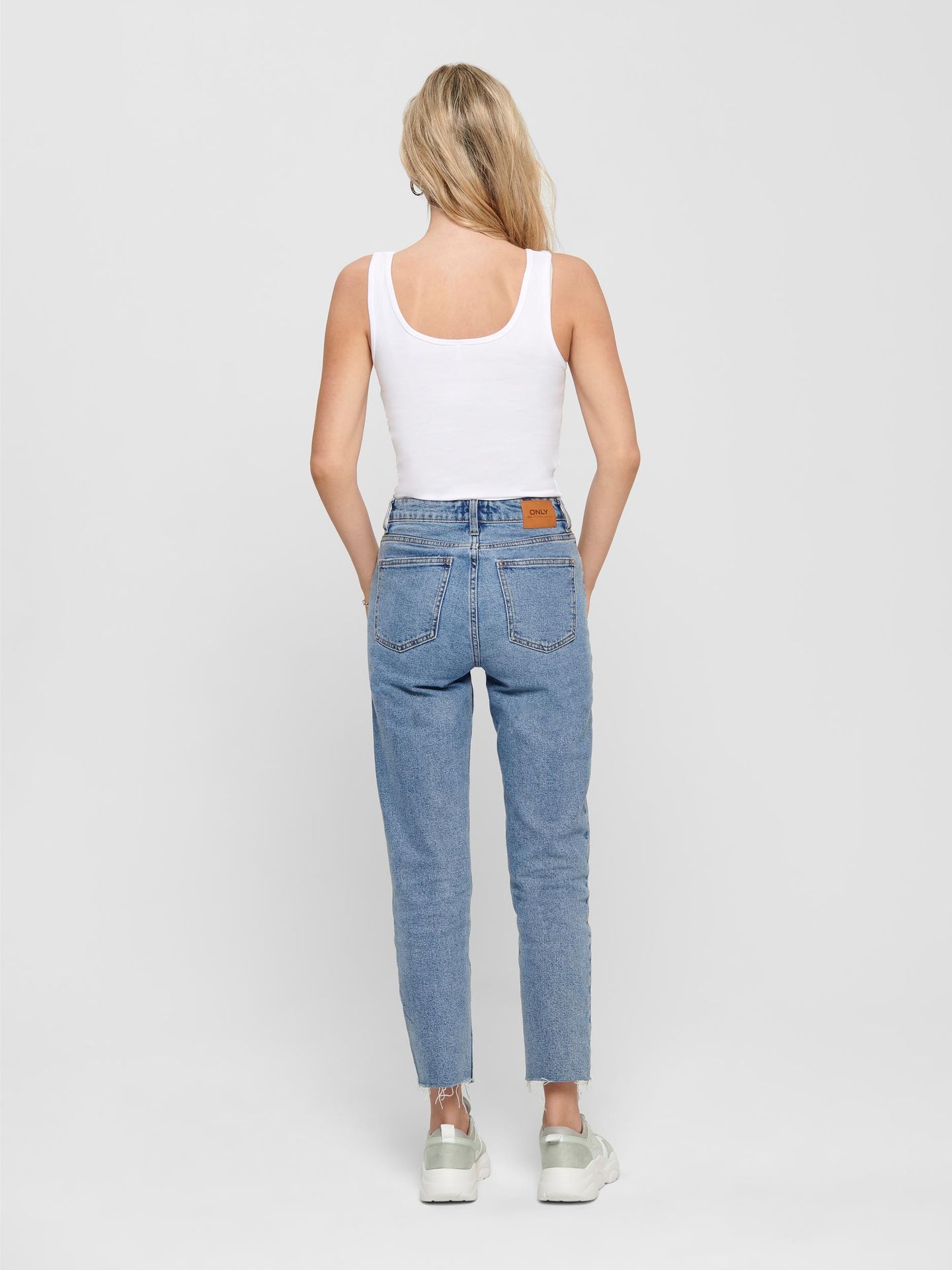 Only ONLLIVE LOVE S/L TANK TOP NOOS - White White 2900131881029