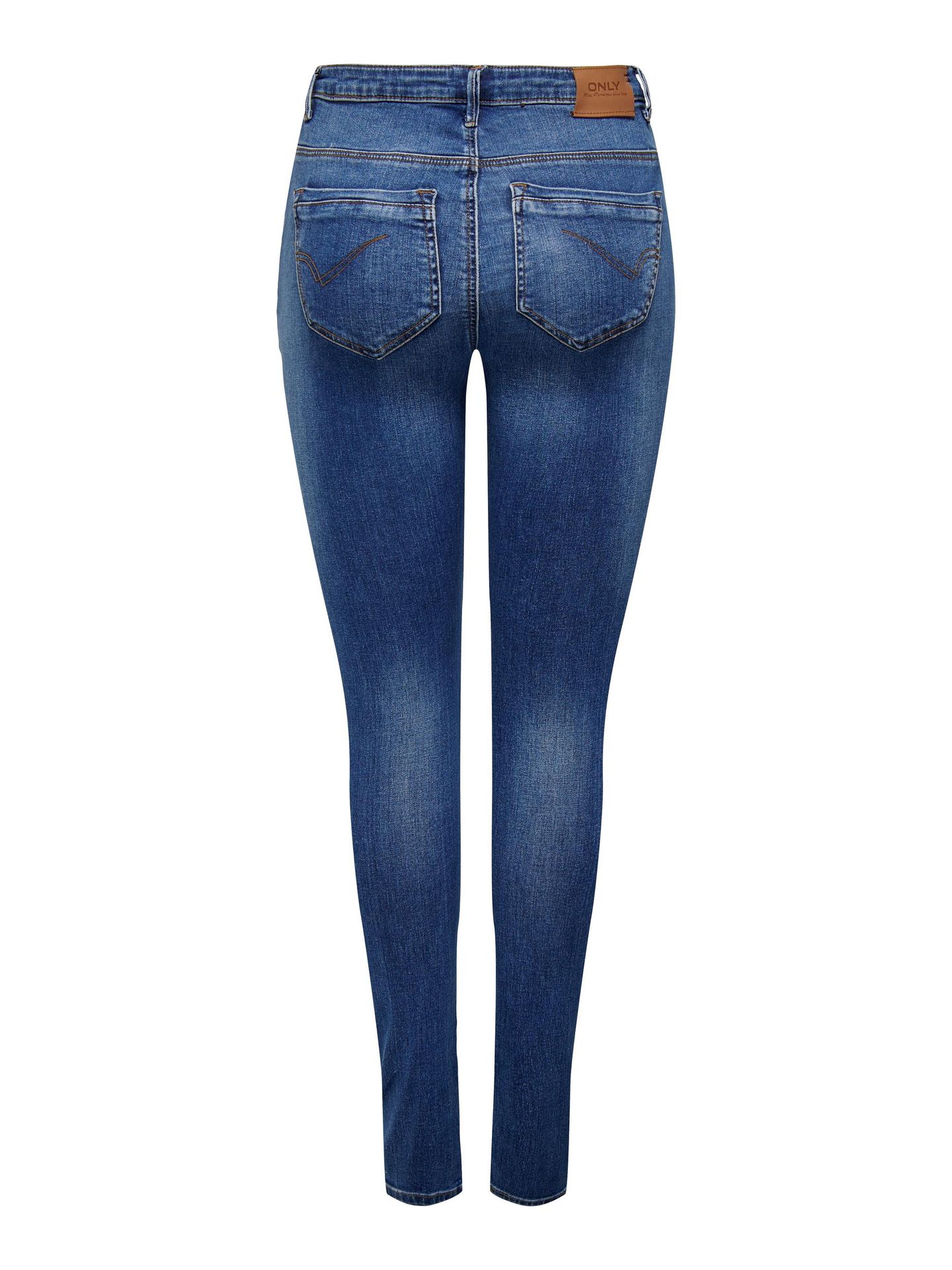 Only ONLPAOLA LIFE HW SK DNM AZG0007 NOO - Medium Blue  Medium Blue Denim 2900125938043