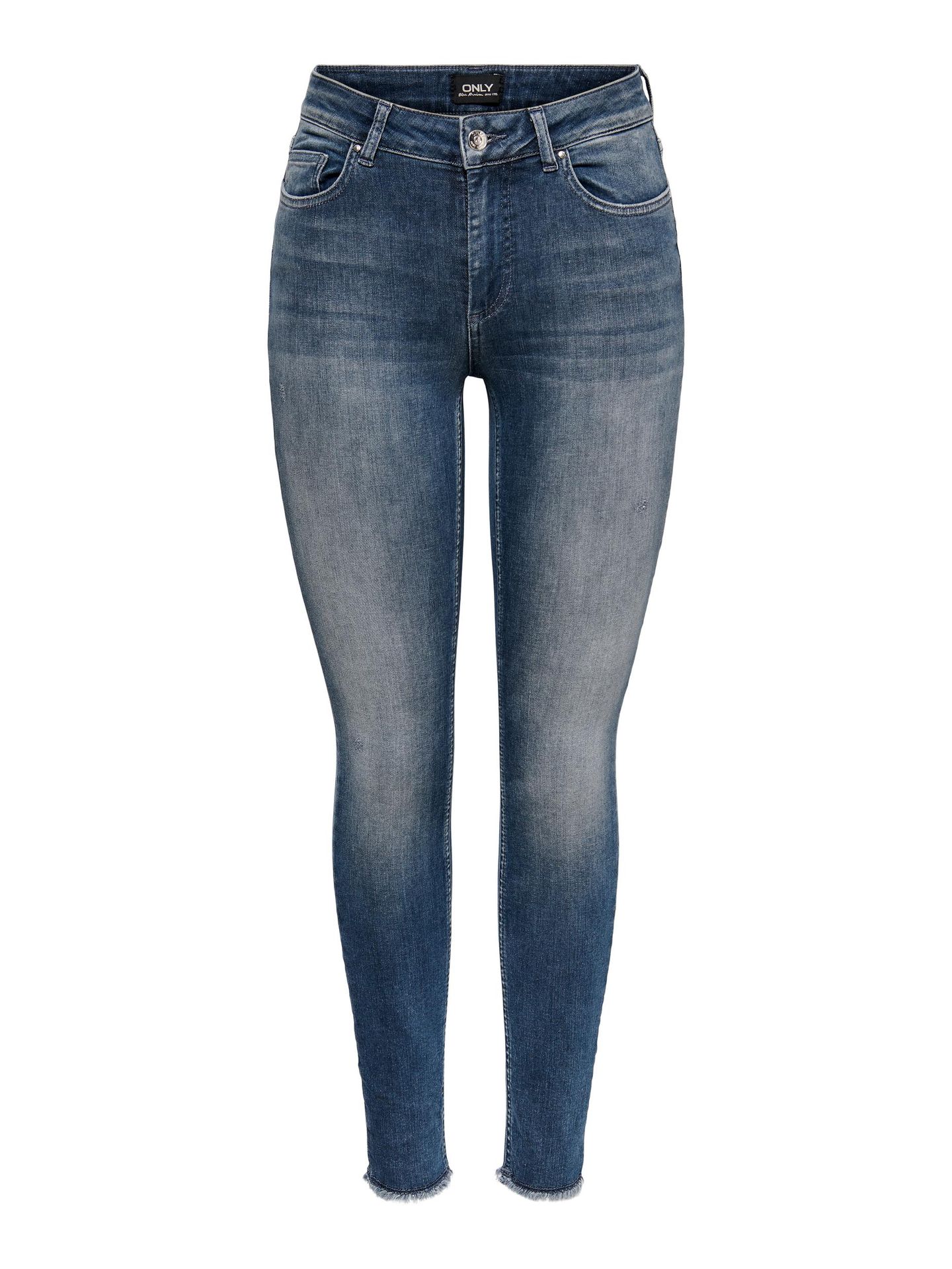 Only ONLBLUSH LIFE MID SK ANK  RW REA422 - Special Blue Special Blue Grey Denim 2900125078060